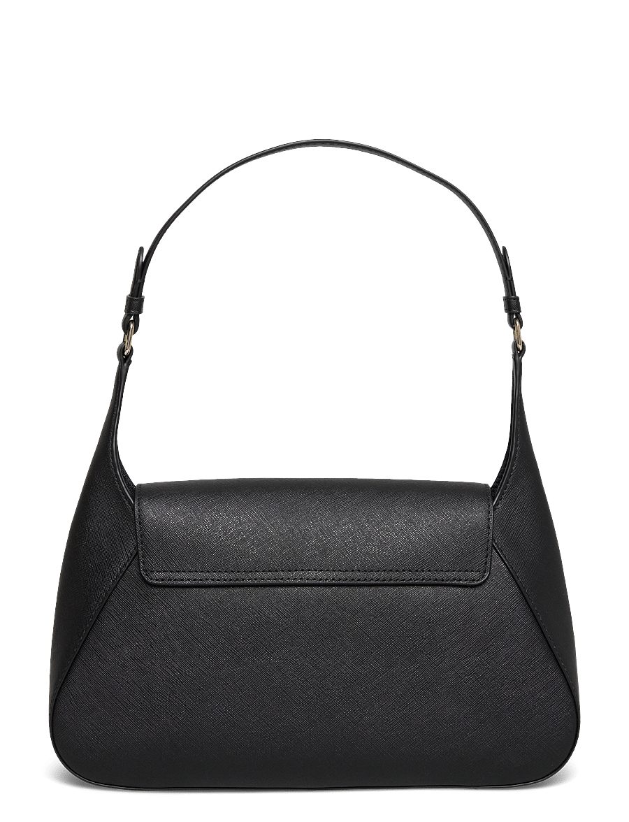 Lauren Ralph Lauren - Crosshatch Medium Schylar Shoulder Bag - everyday style - black - 1