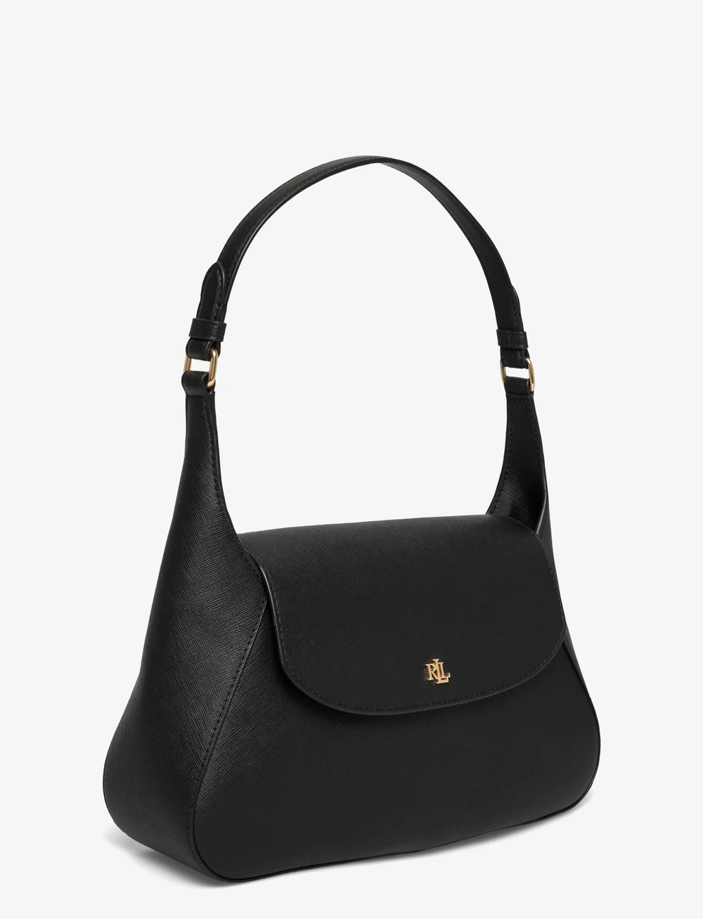 Lauren Ralph Lauren - Crosshatch Medium Schylar Shoulder Bag - top handle tasker - black - 2