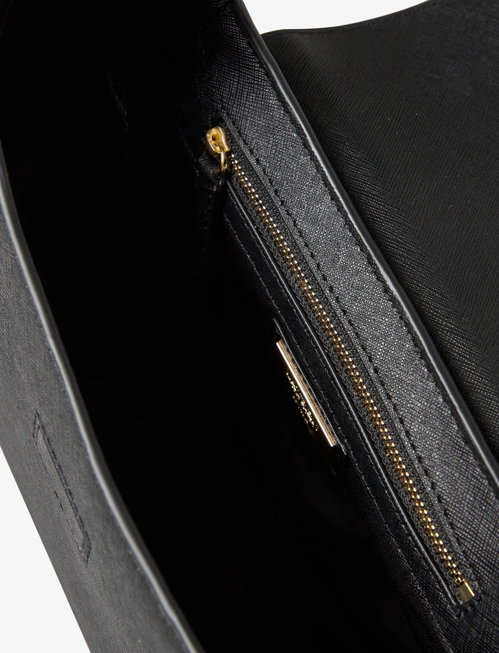 Lauren Ralph Lauren - Crosshatch Medium Schylar Shoulder Bag - top handle tasker - black - 4