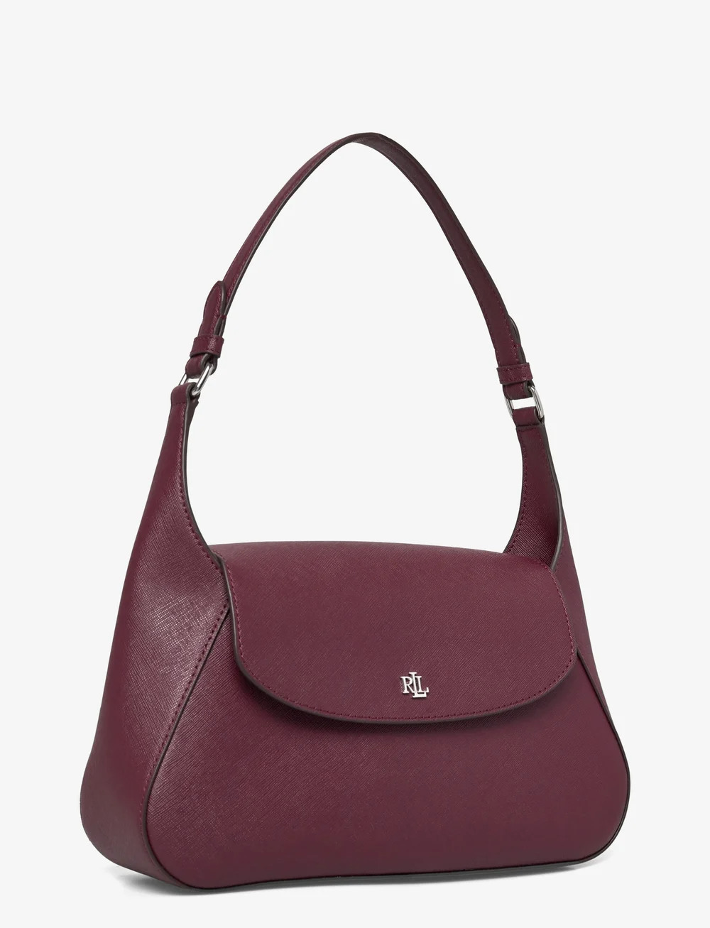 Lauren Ralph Lauren - Crosshatch Medium Schylar Shoulder Bag - top handle tasker - dark garnet - 2