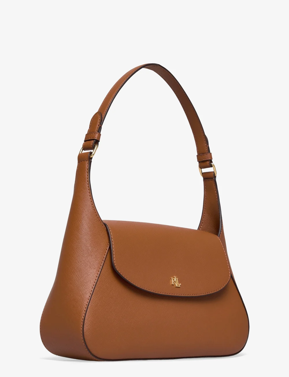 Lauren Ralph Lauren - Crosshatch Medium Schylar Shoulder Bag - top handle tasker - lauren tan - 2