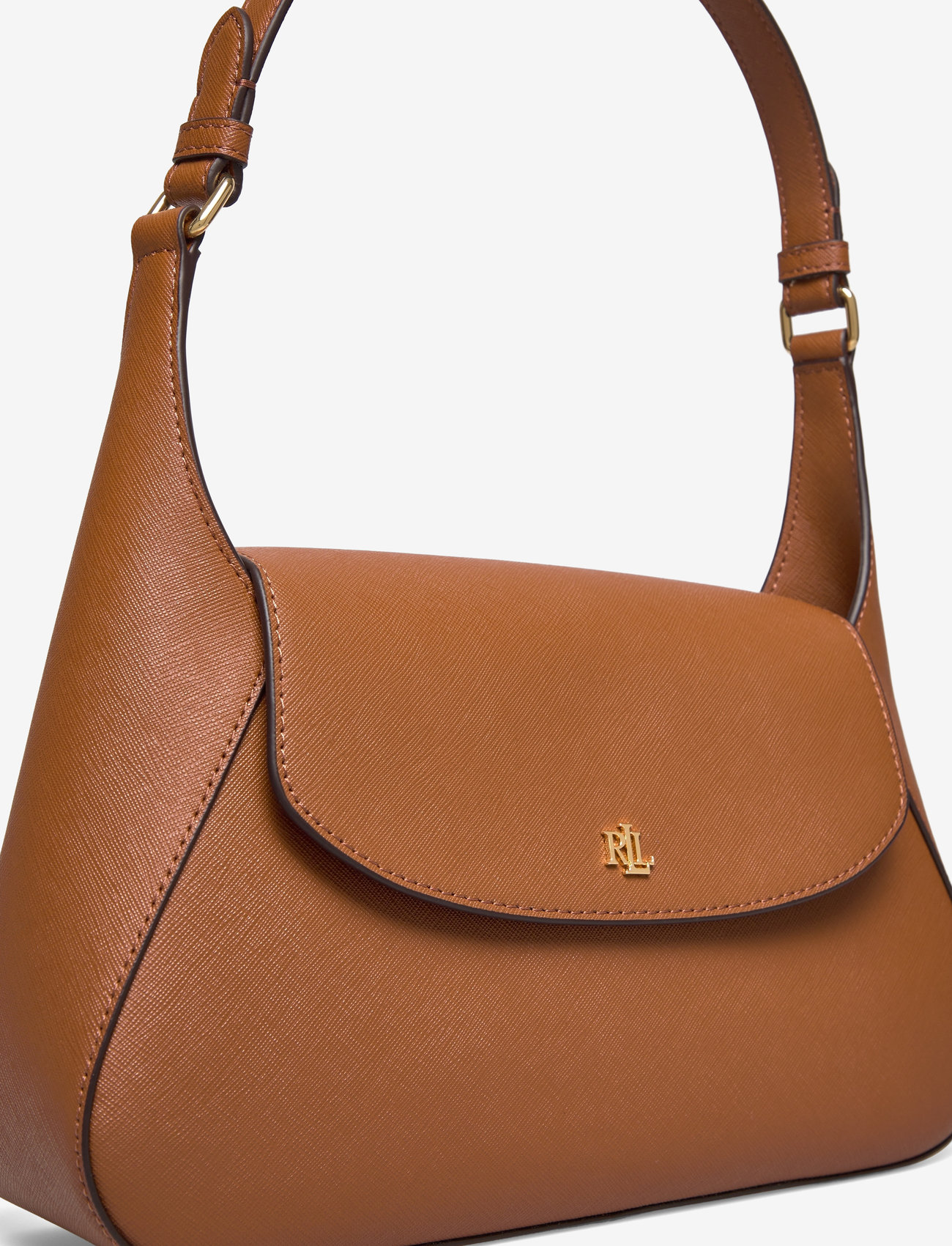 Lauren Ralph Lauren - Crosshatch Medium Schylar Shoulder Bag - særlige begivenheder - lauren tan - 3
