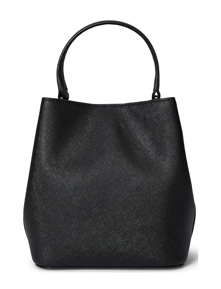 Lauren Ralph Lauren - Crosshatch Small Reese Bucket Bag - populaarsed kotid - black - 2