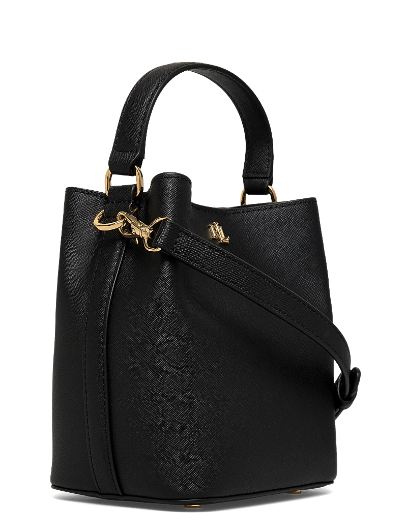 Lauren Ralph Lauren - Crosshatch Small Reese Bucket Bag - speciella tillfällen - black - 2
