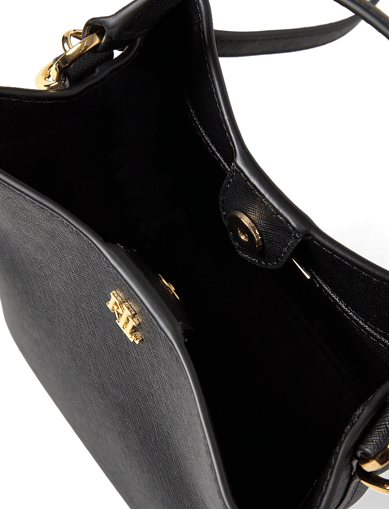 Lauren Ralph Lauren - Crosshatch Small Reese Bucket Bag - speciella tillfällen - black - 4