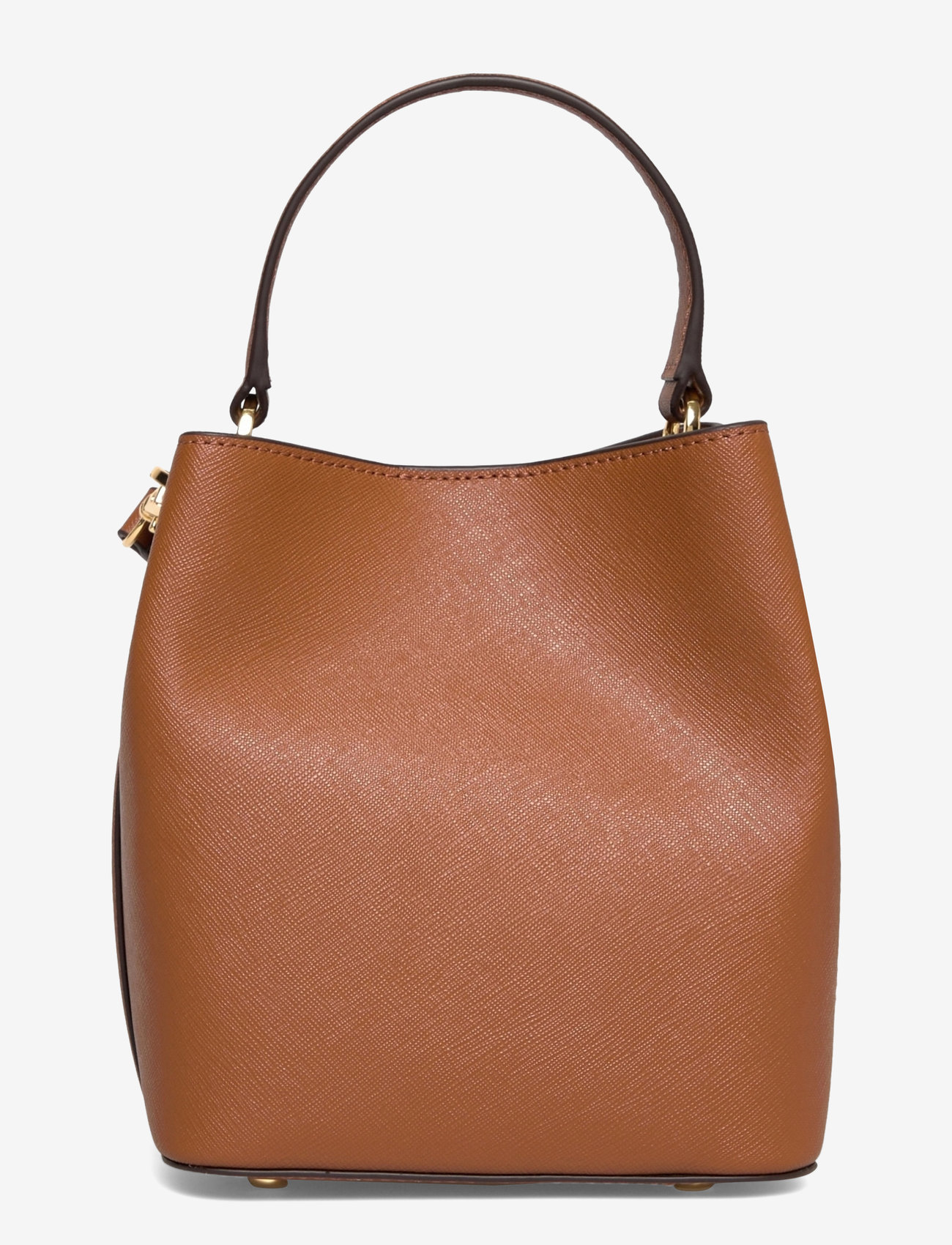 Lauren Ralph Lauren - Crosshatch Small Reese Bucket Bag - top handle tasker - lauren tan - 1