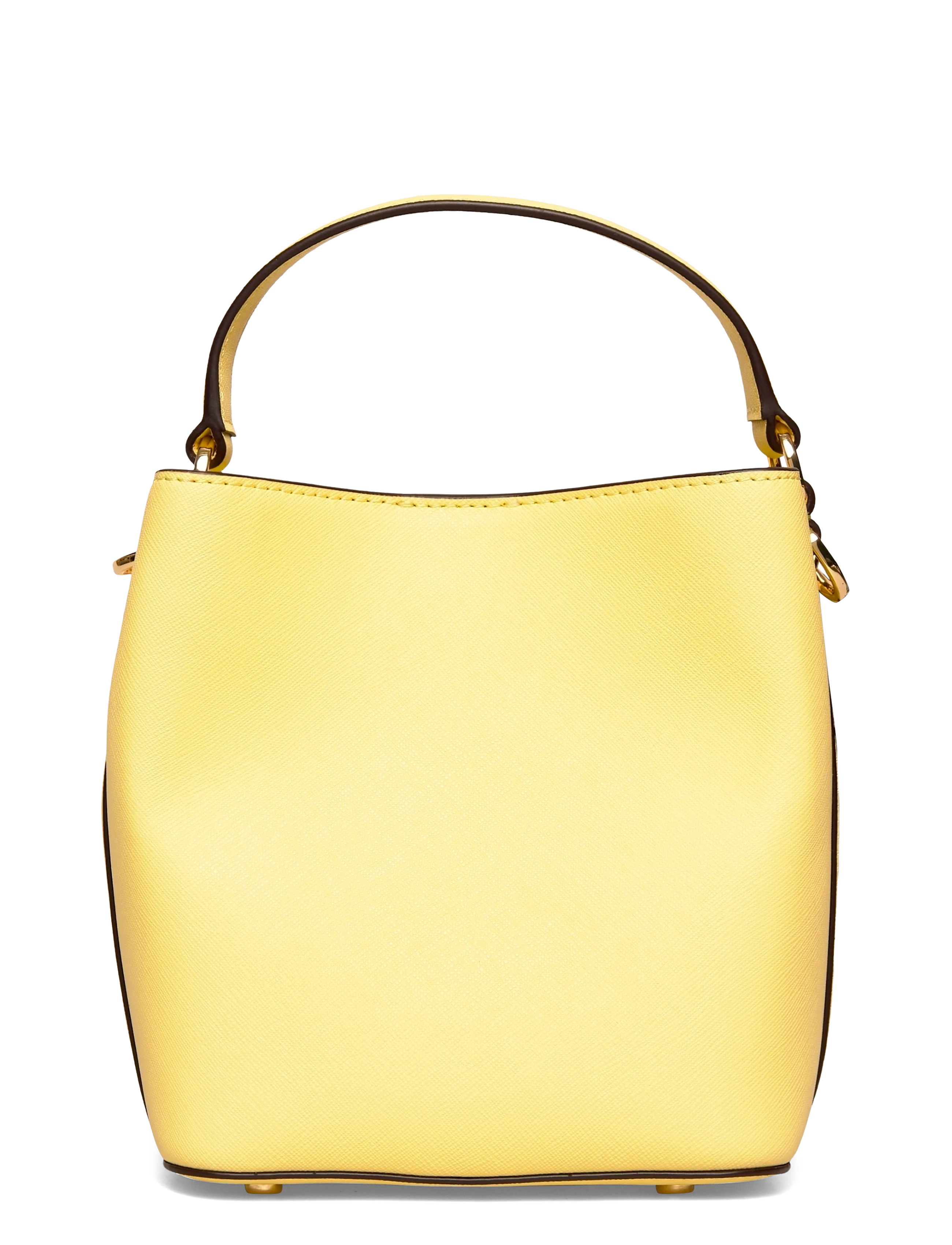 Lauren Ralph Lauren - CROSSHATCH LEATHER-REESE SM BKT-BUB-SMA - crossbody kotid - lemon sorbet - 1
