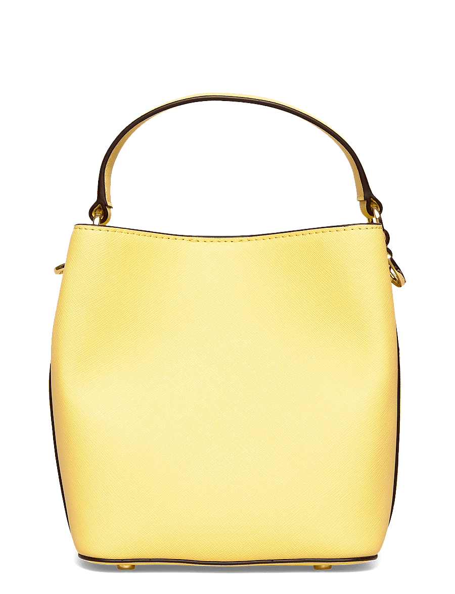 Lauren Ralph Lauren - CROSSHATCH LEATHER-REESE SM BKT-BUB-SMA - crossbody kotid - lemon sorbet - 1