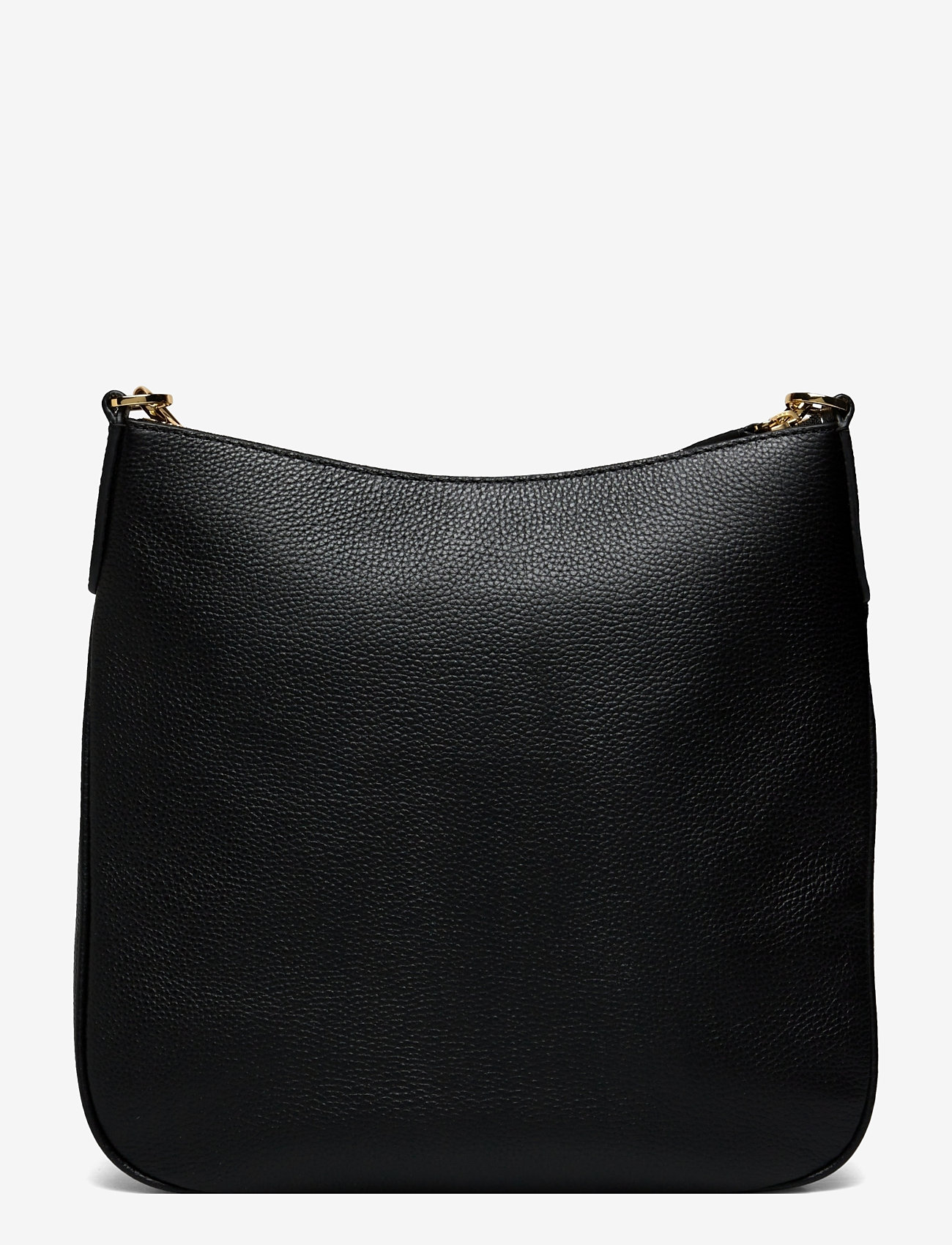 Lauren Ralph Lauren - Pebbled Leather Large Cameryn Crossbody - crossbody bags - black - 1