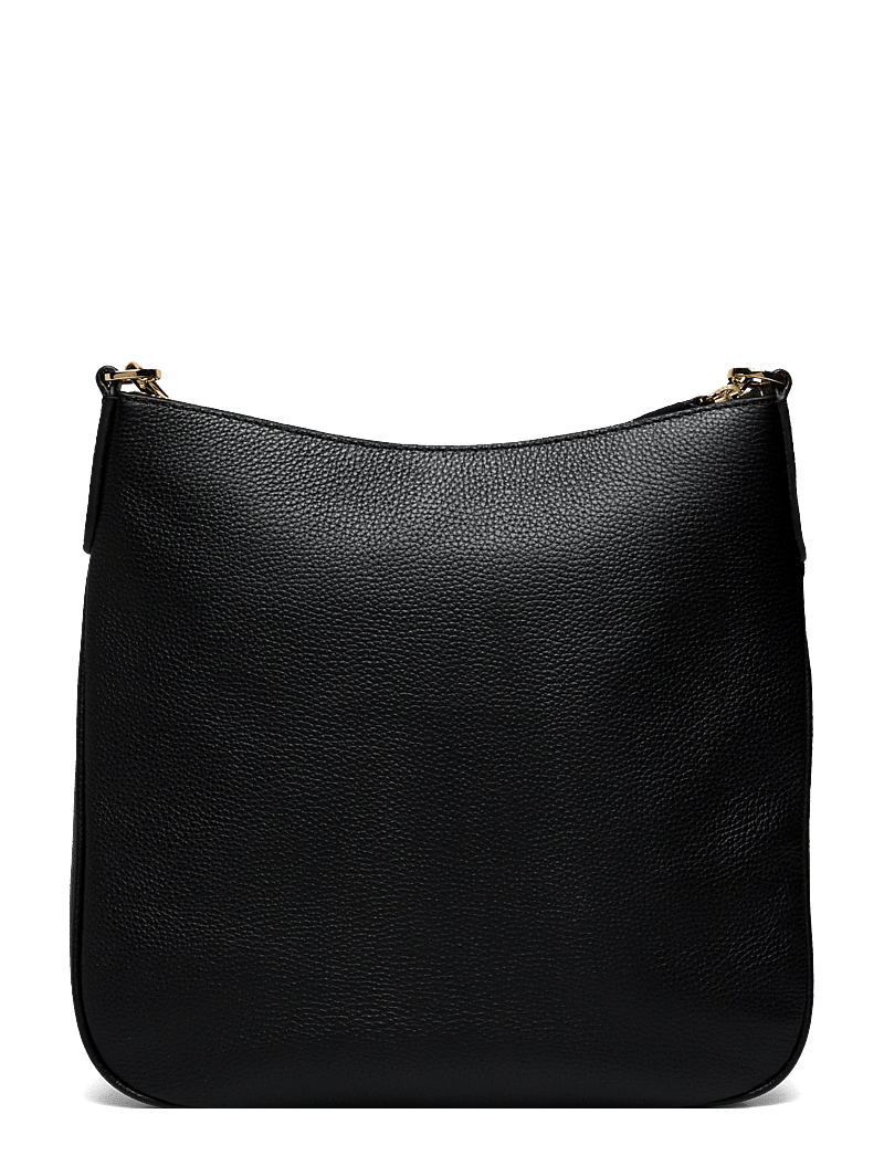 Lauren Ralph Lauren - Pebbled Leather Large Cameryn Crossbody - crossbody bags - black - 1