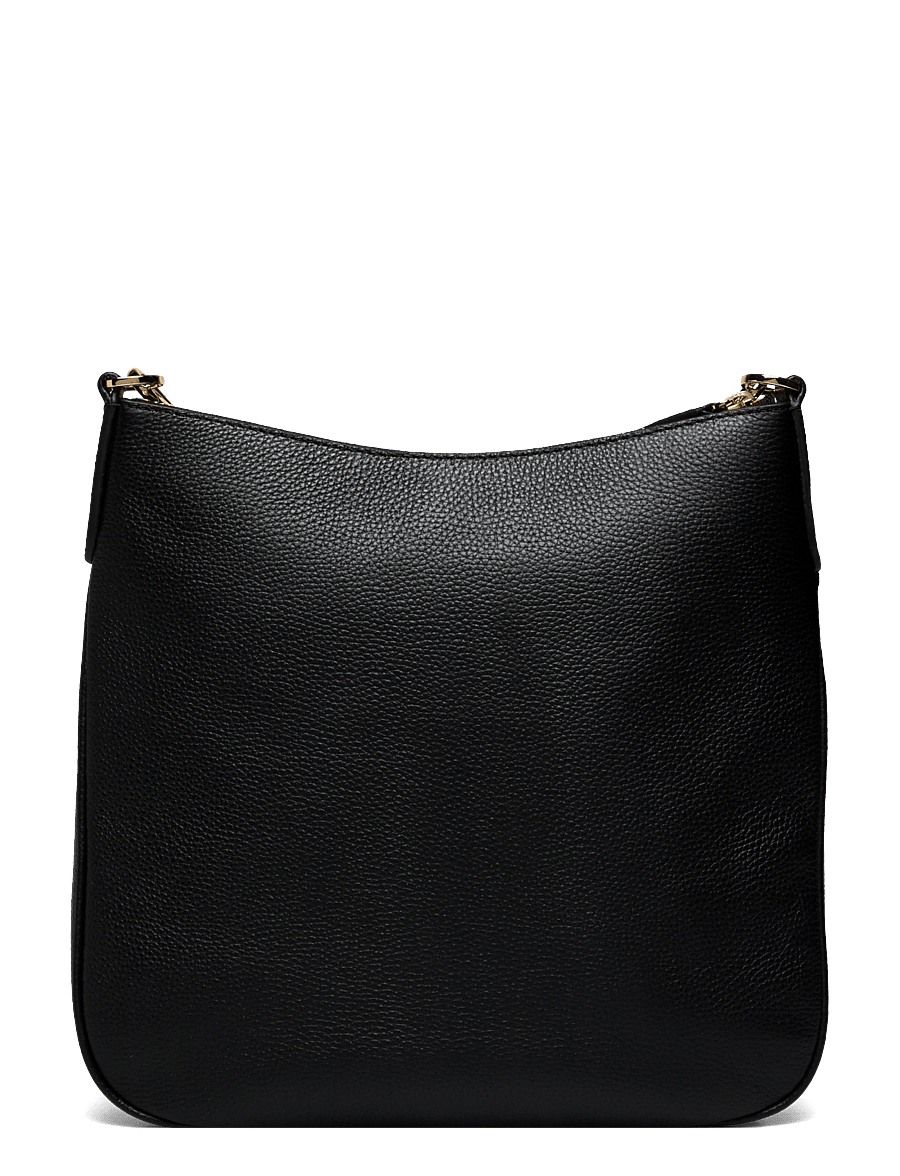Lauren Ralph Lauren - Pebbled Leather Large Cameryn Crossbody - crossbody kotid - black - 1