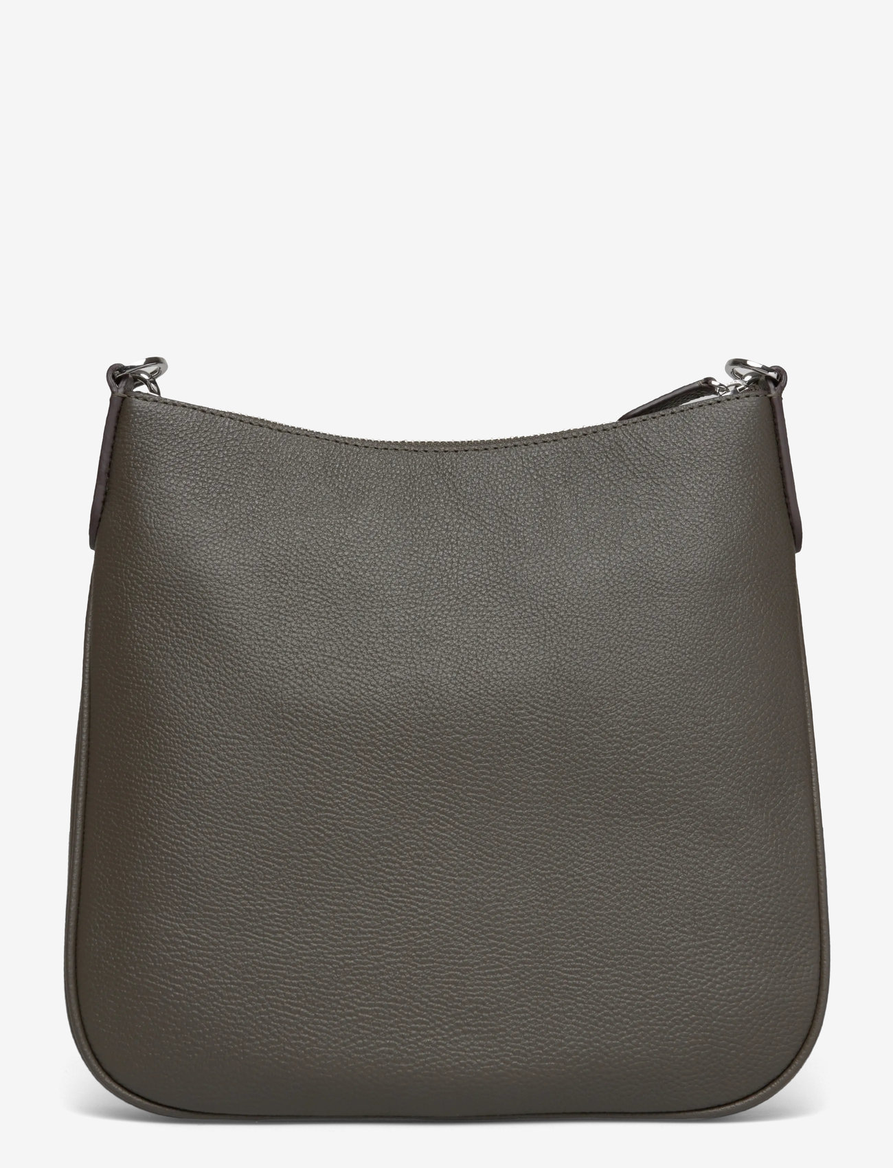 Lauren Ralph Lauren - Pebbled Leather Large Cameryn Crossbody - crossbody bags - dark olive - 1