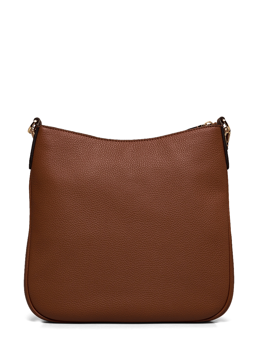 Lauren Ralph Lauren - Pebbled Leather Large Cameryn Crossbody - crossbody bags - lauren tan - 1