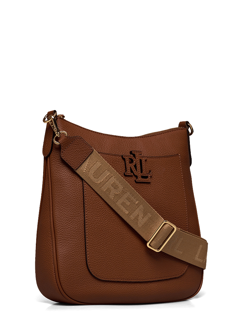 Lauren Ralph Lauren - PEBBLED LTHR/WEB-CAMERYN 27-CXB-LRG - umhängetaschen - lauren tan - 2