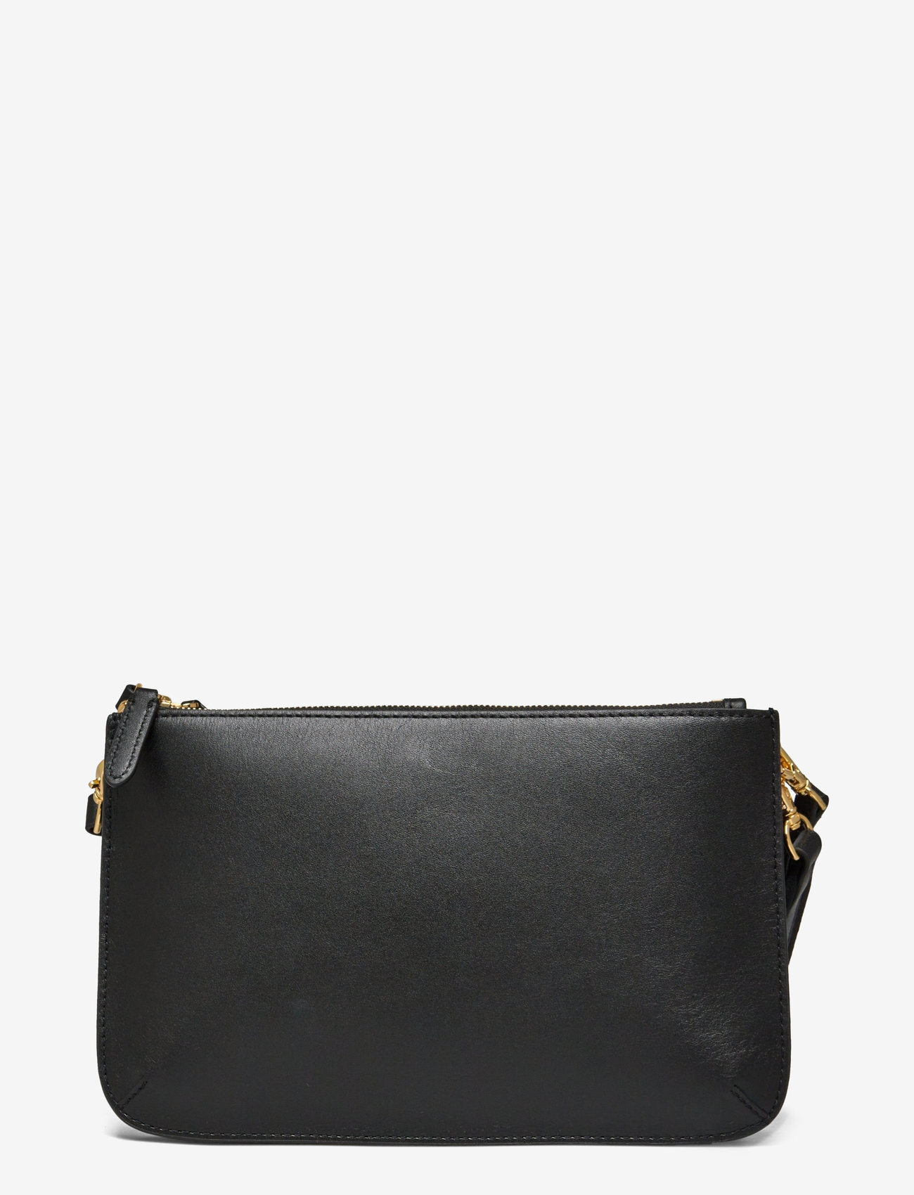 Lauren Ralph Lauren - Leather Medium Landyn Crossbody Bag - crossbody bags - black - 1