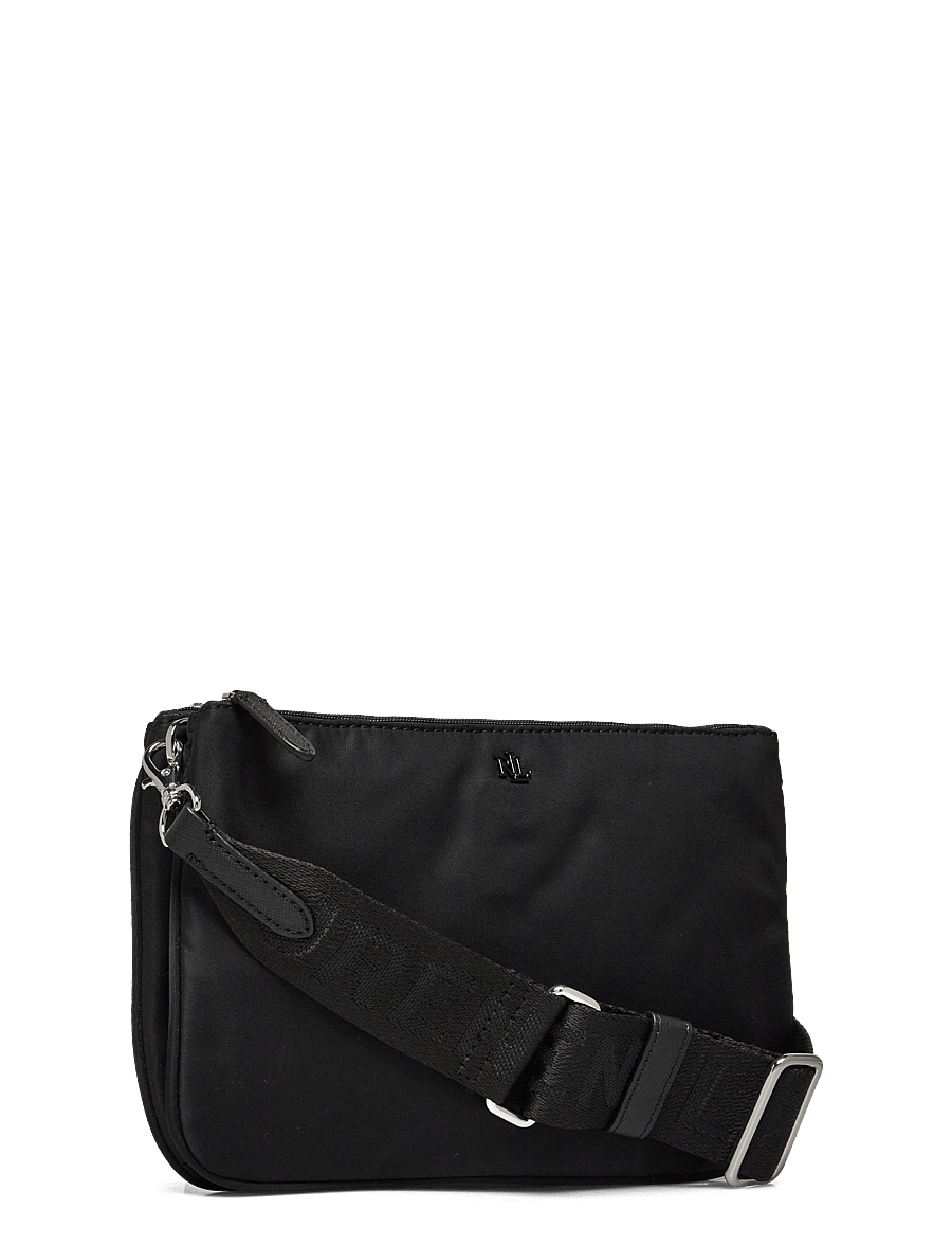 Lauren Ralph Lauren - Nylon Medium Landyn Crossbody Bag - torebki crossbody - black/black - 2