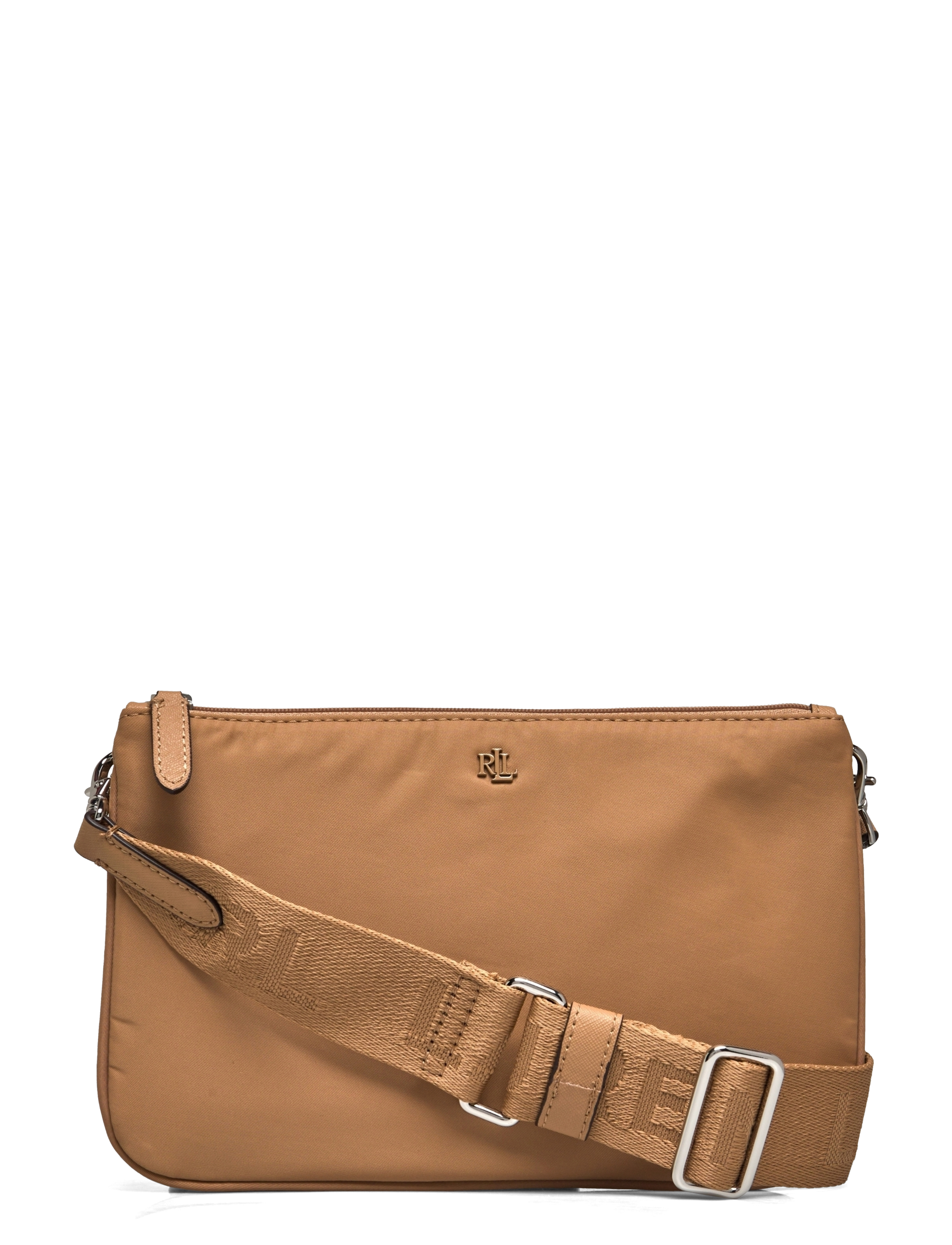 Lauren Ralph Lauren Nylon Medium Landyn Crossbody Bag - Taschen - KHAKI/KHAKI / beige