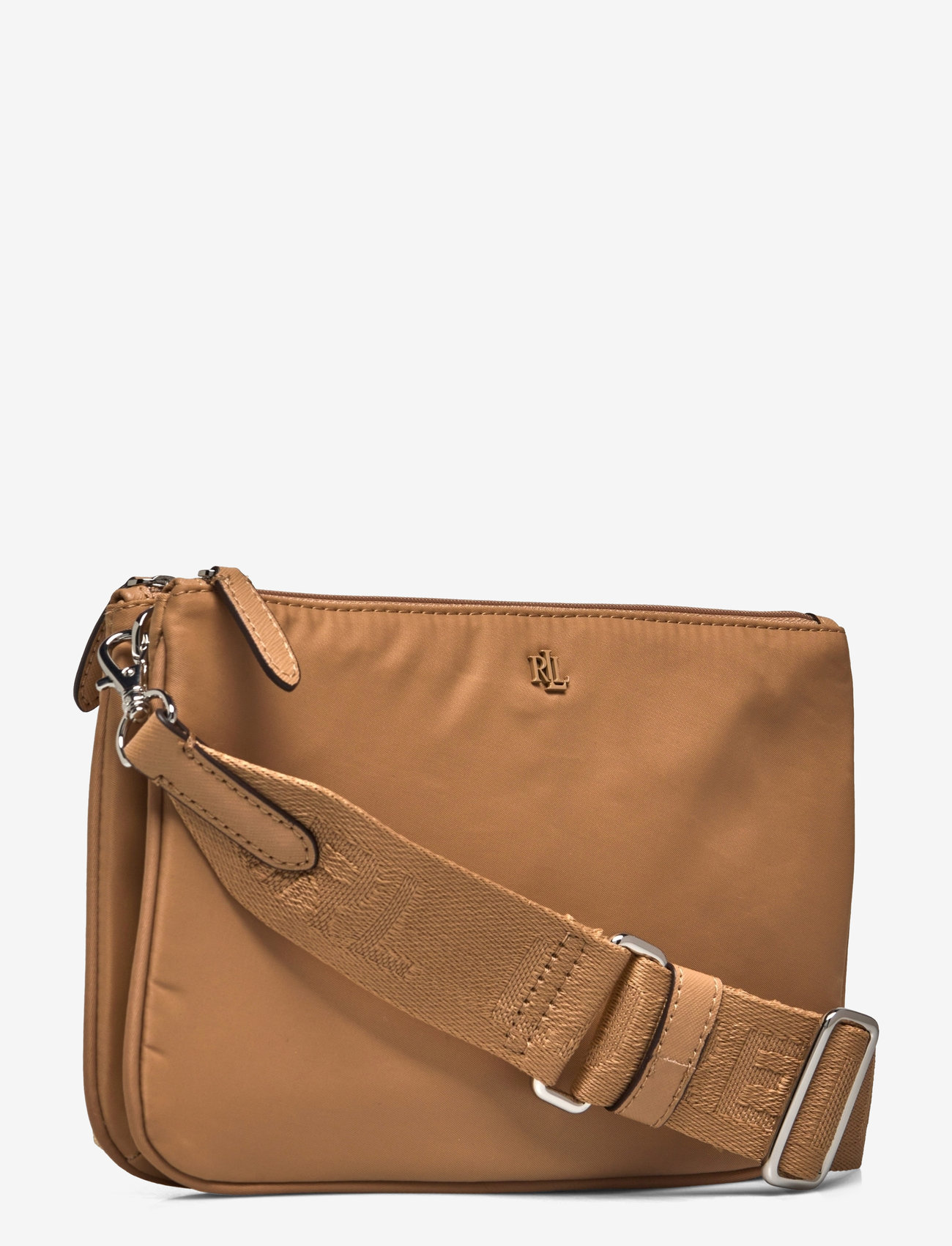 Lauren Ralph Lauren - Nylon Medium Landyn Crossbody Bag - crossbody bags - khaki/khaki - 2