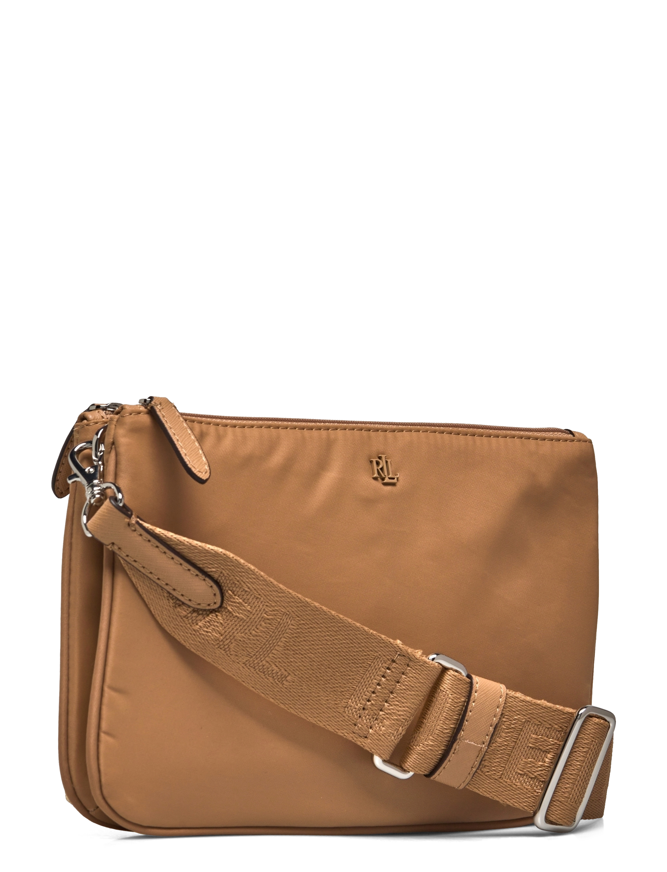 Lauren Ralph Lauren - Nylon Medium Landyn Crossbody Bag - crossbody somas - khaki/khaki - 2