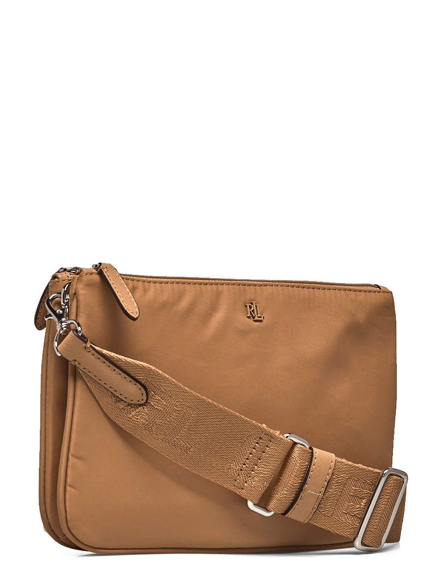 Lauren Ralph Lauren - Nylon Medium Landyn Crossbody Bag - crossbody somas - khaki/khaki - 2
