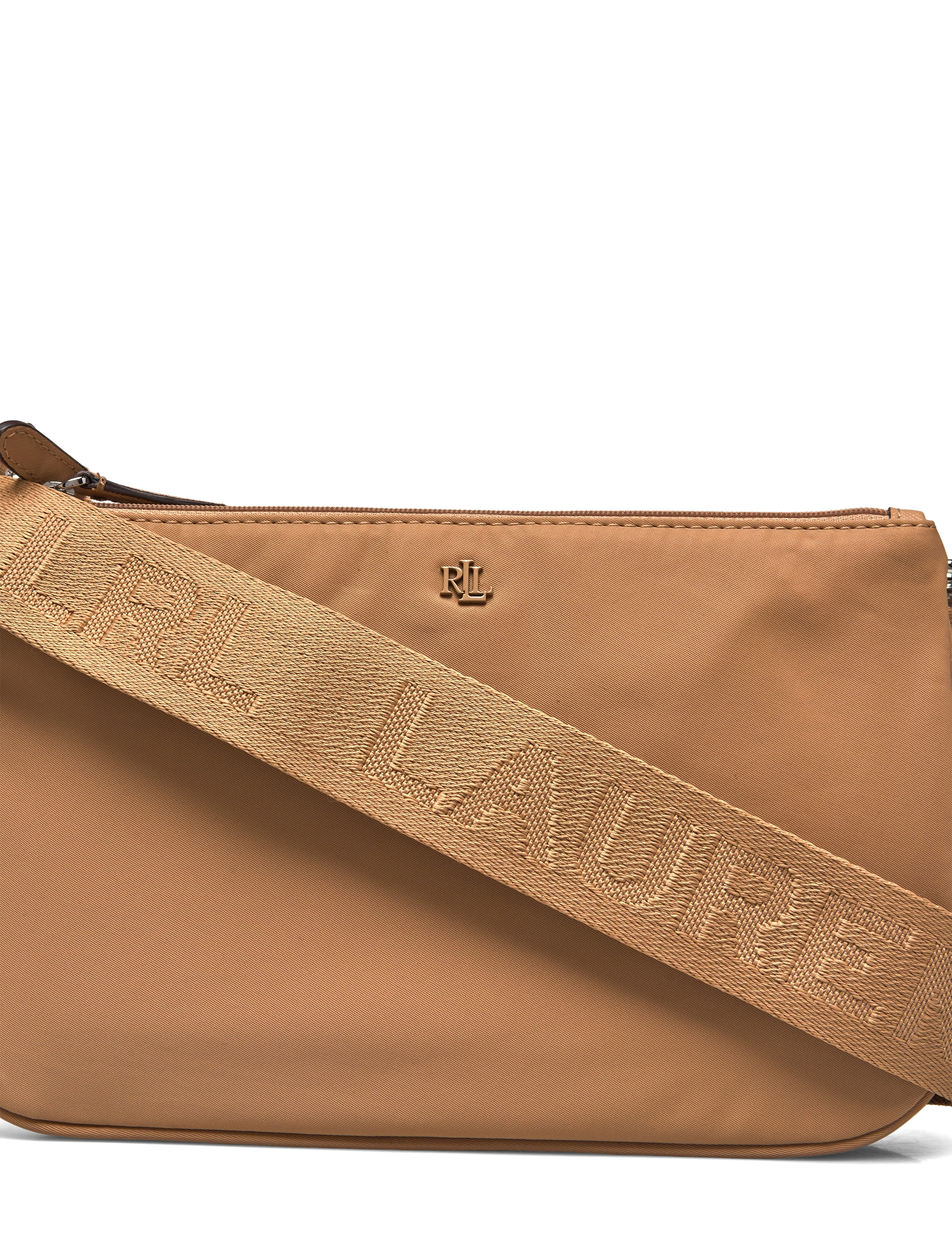 Lauren Ralph Lauren - Nylon Medium Landyn Crossbody Bag - crossbody somas - khaki/khaki - 3
