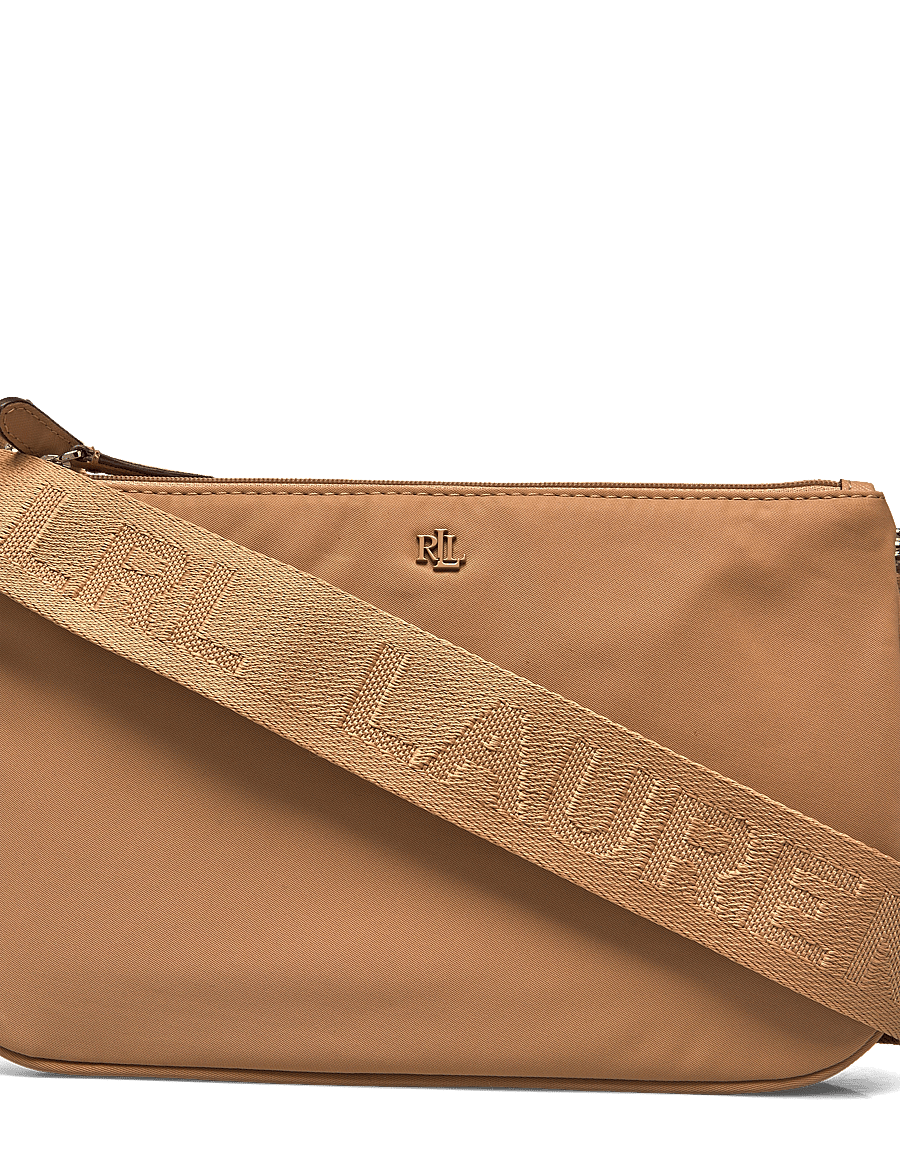 Lauren Ralph Lauren - Nylon Medium Landyn Crossbody Bag - crossbody somas - khaki/khaki - 3