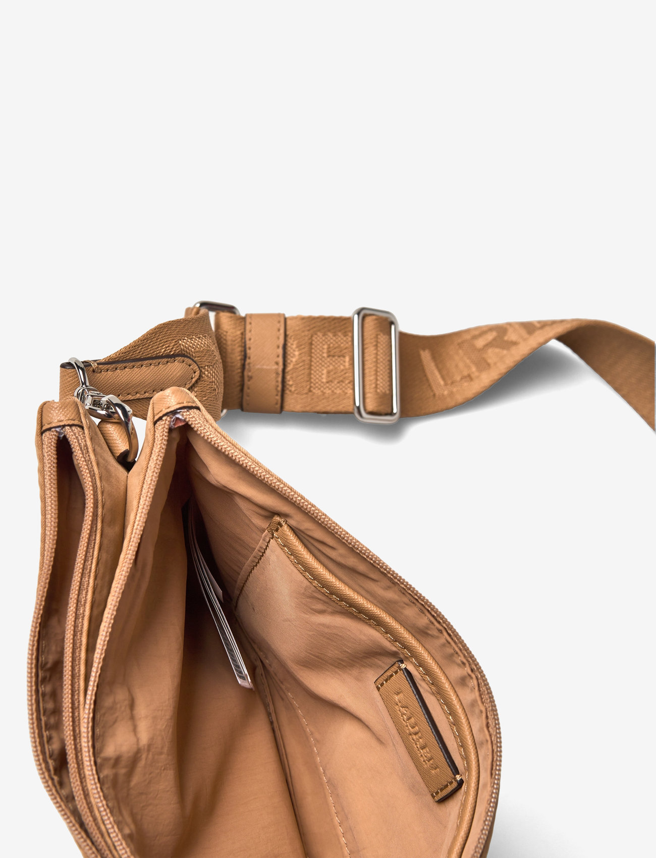 Lauren Ralph Lauren - Nylon Medium Landyn Crossbody Bag - crossbody bags - khaki/khaki - 4