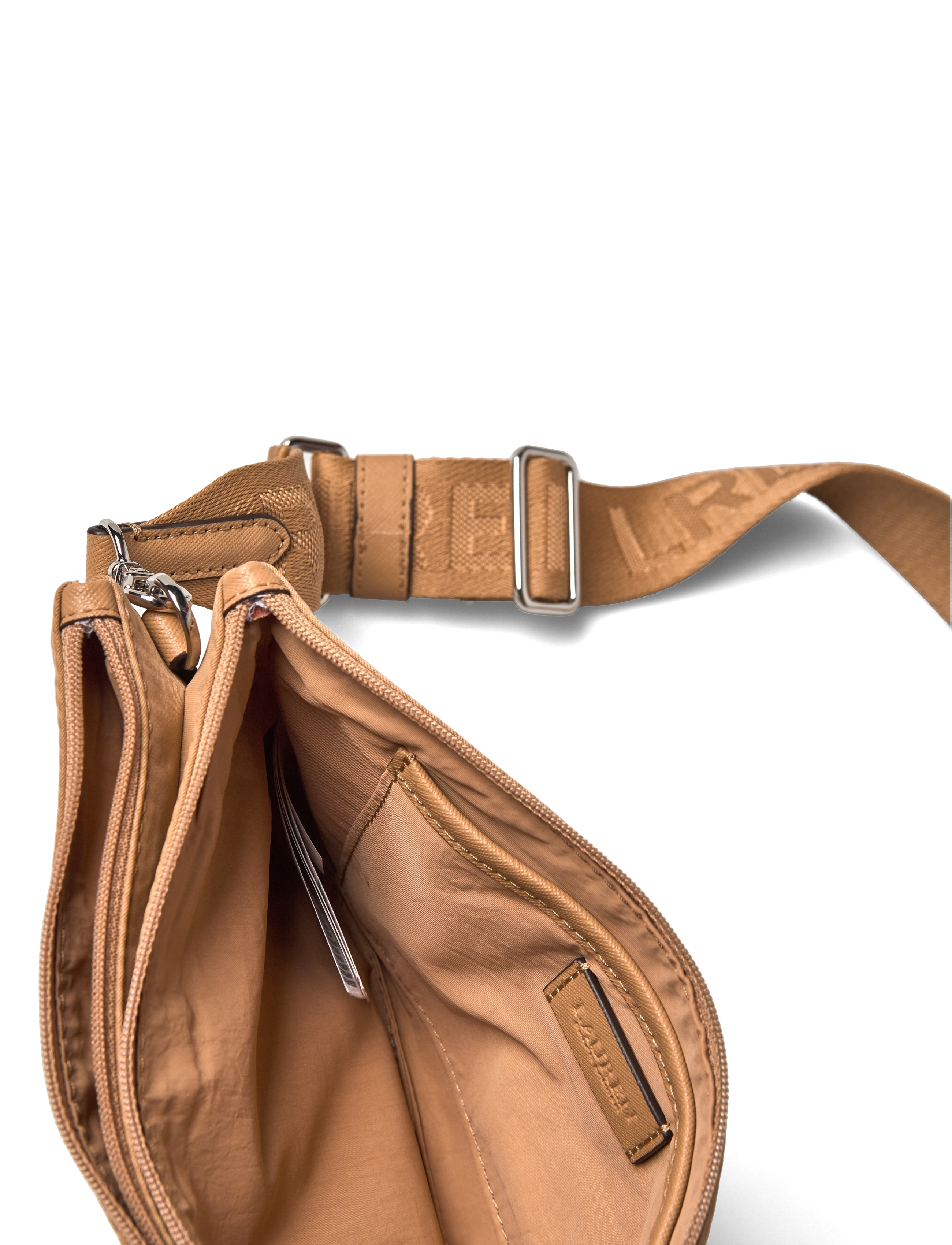 Lauren Ralph Lauren - Nylon Medium Landyn Crossbody Bag - crossbody somas - khaki/khaki - 4
