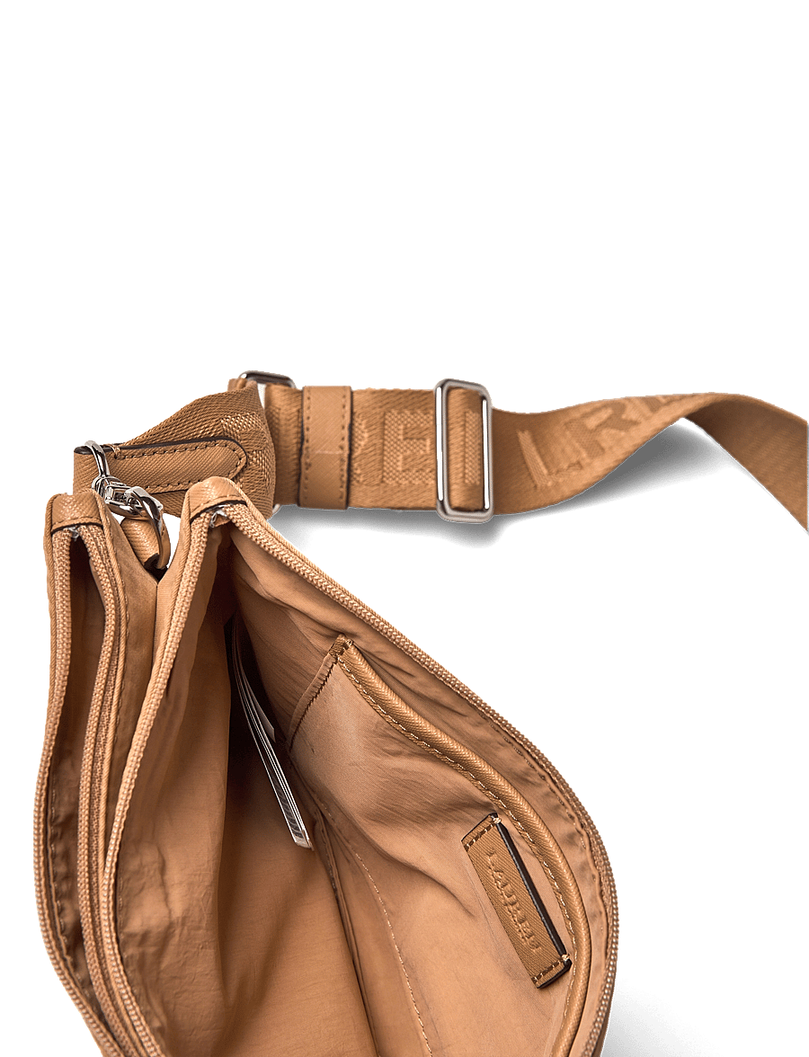 Lauren Ralph Lauren - Nylon Medium Landyn Crossbody Bag - crossbody somas - khaki/khaki - 4