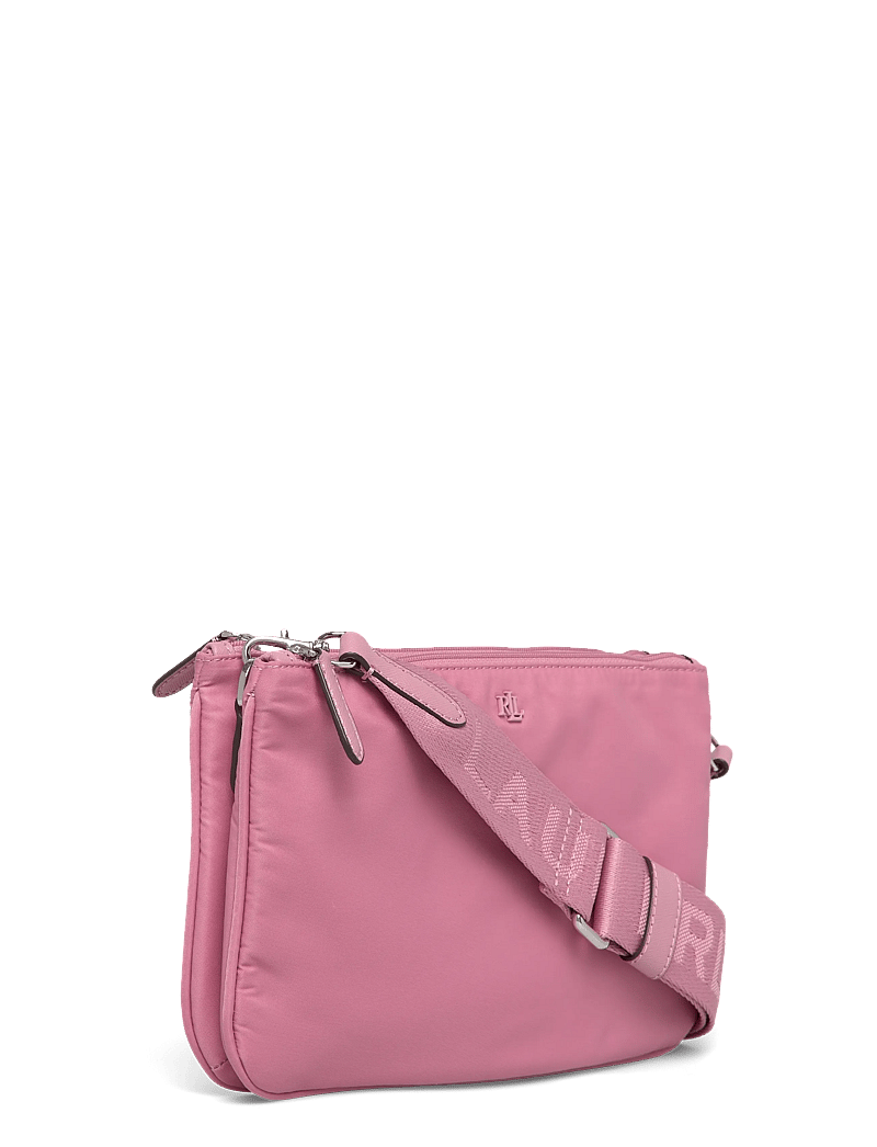 Lauren Ralph Lauren - REFINED NYLON/WEB-LANDYN-CXB-MED - umhängetaschen - rose mauve - 2