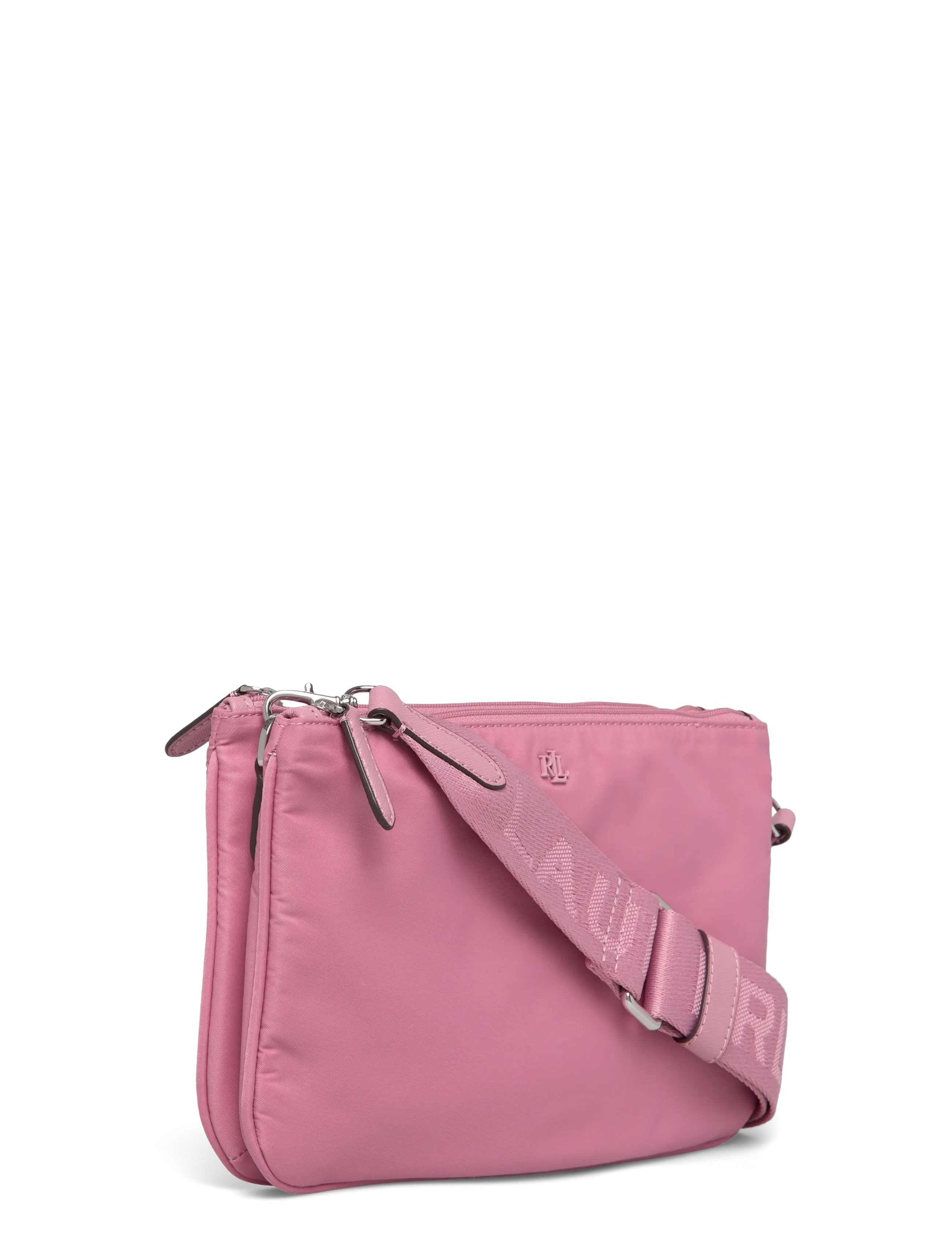 Lauren Ralph Lauren - Nylon Medium Landyn Crossbody Bag - accessories - rose mauve - 2