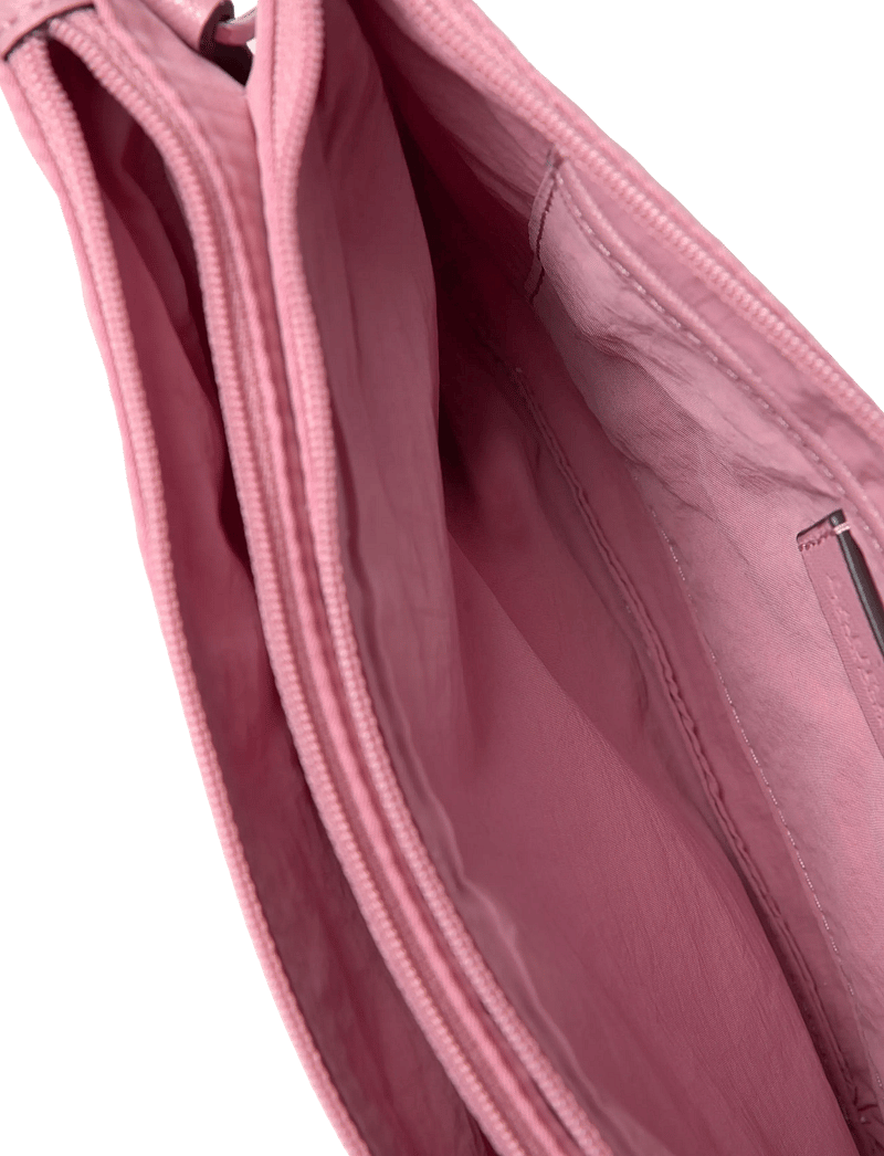 Lauren Ralph Lauren - REFINED NYLON/WEB-LANDYN-CXB-MED - umhängetaschen - rose mauve - 4