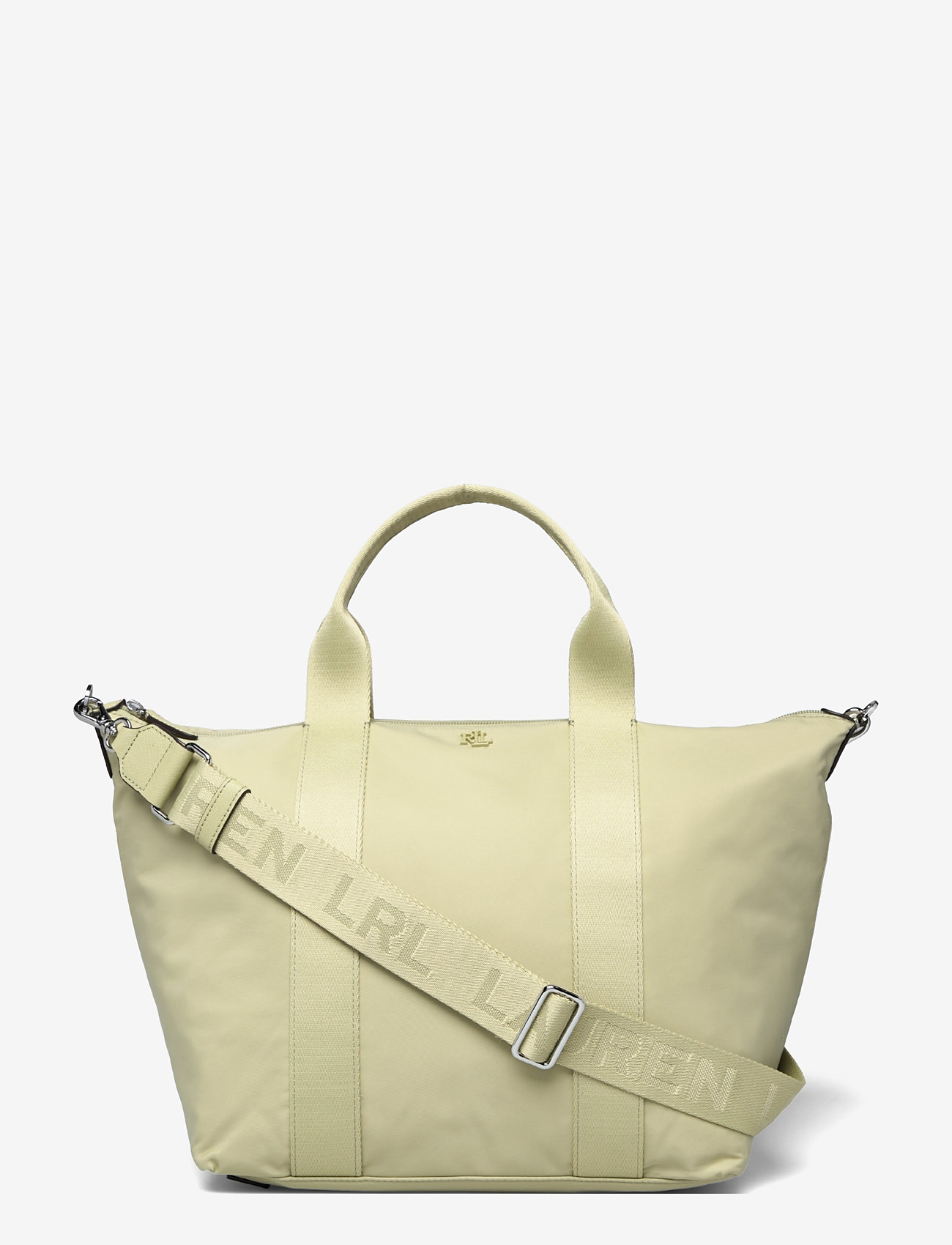 Lauren Ralph Lauren - Nylon Extra-Large Stevie Zip Tote Bag - weekendväskor - light olive - 0