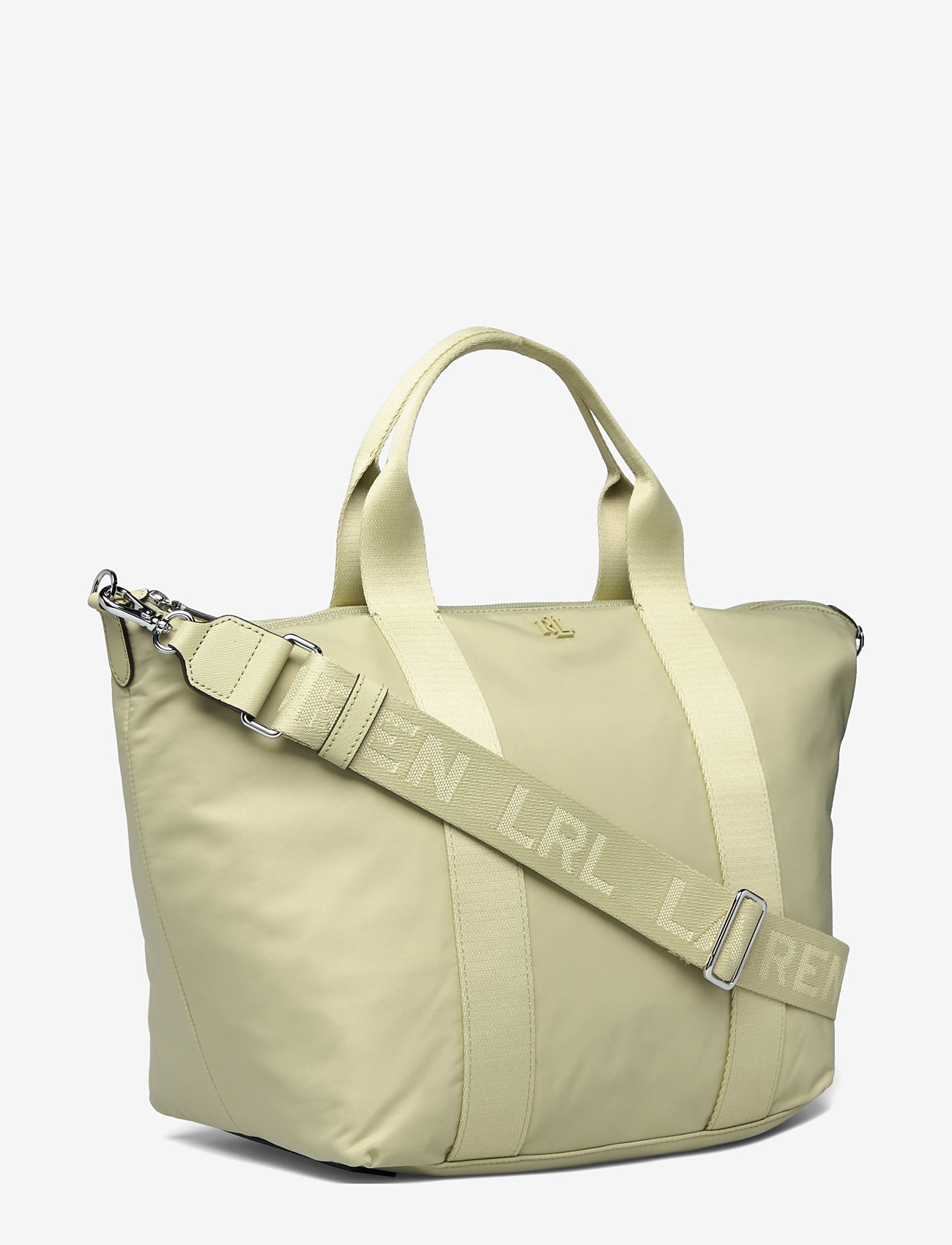 Lauren Ralph Lauren - Nylon Extra-Large Stevie Zip Tote Bag - weekendväskor - light olive - 2