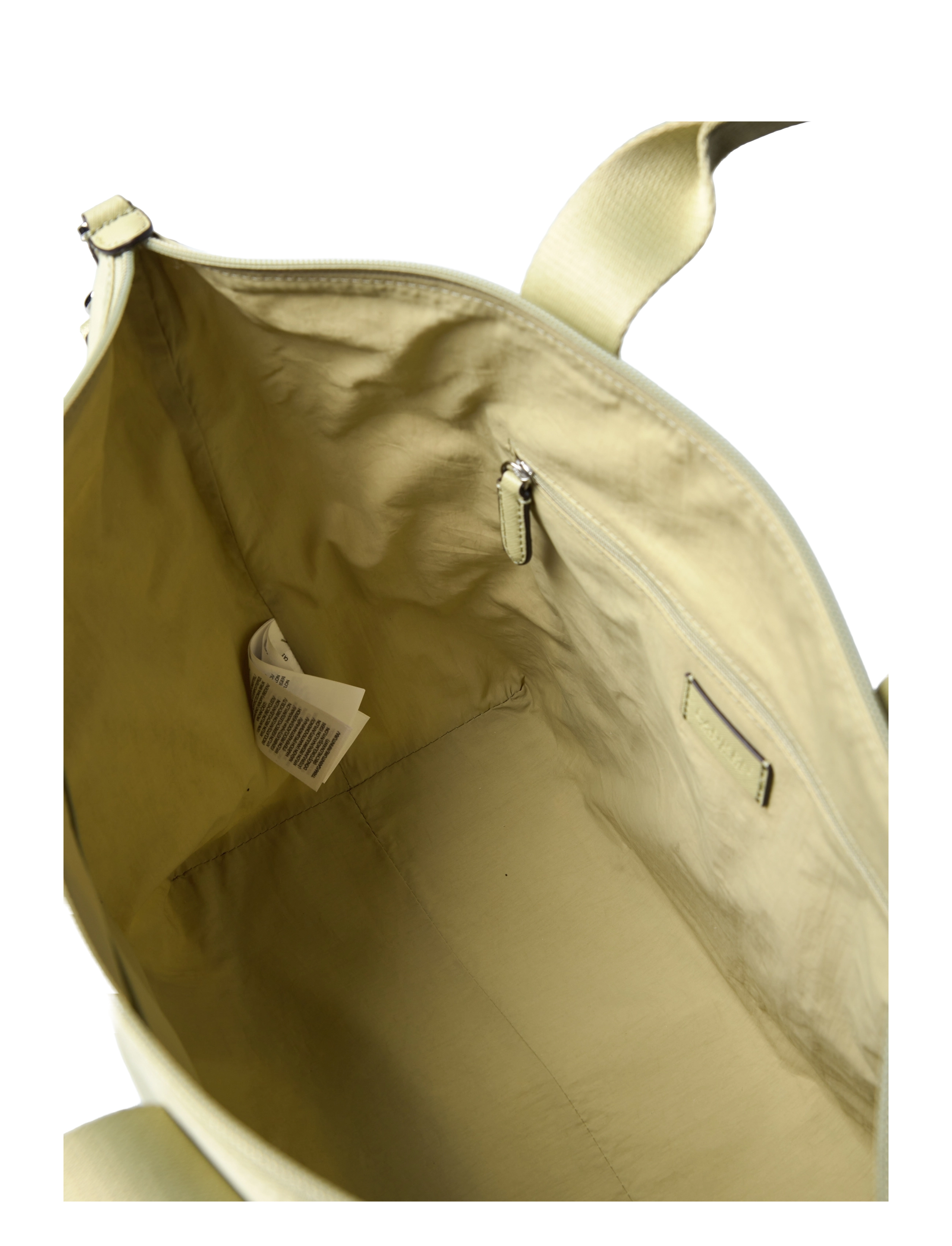 Lauren Ralph Lauren - Nylon Extra-Large Stevie Zip Tote Bag - reisikotid - light olive - 4