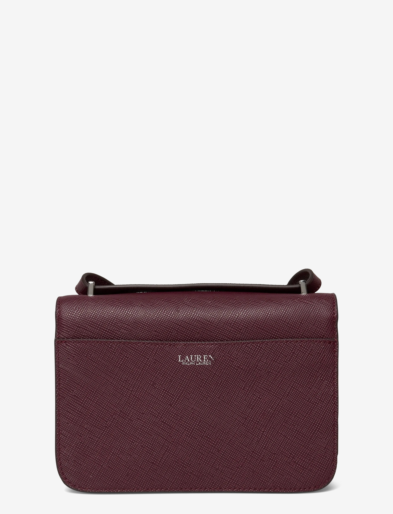Lauren Ralph Lauren - Crosshatch Leather Medium Sophee Bag - crossbody kotid - dark garnet - 1