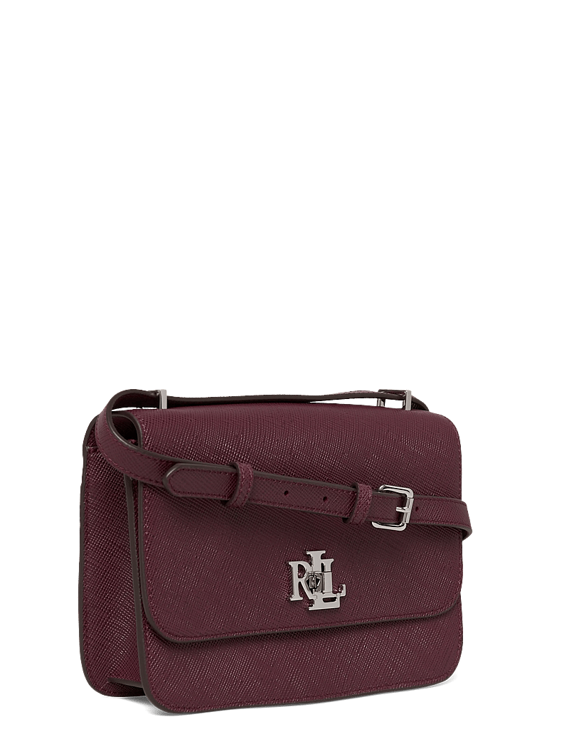 Lauren Ralph Lauren - Crosshatch Leather Medium Sophee Bag - crossbody kotid - dark garnet - 2