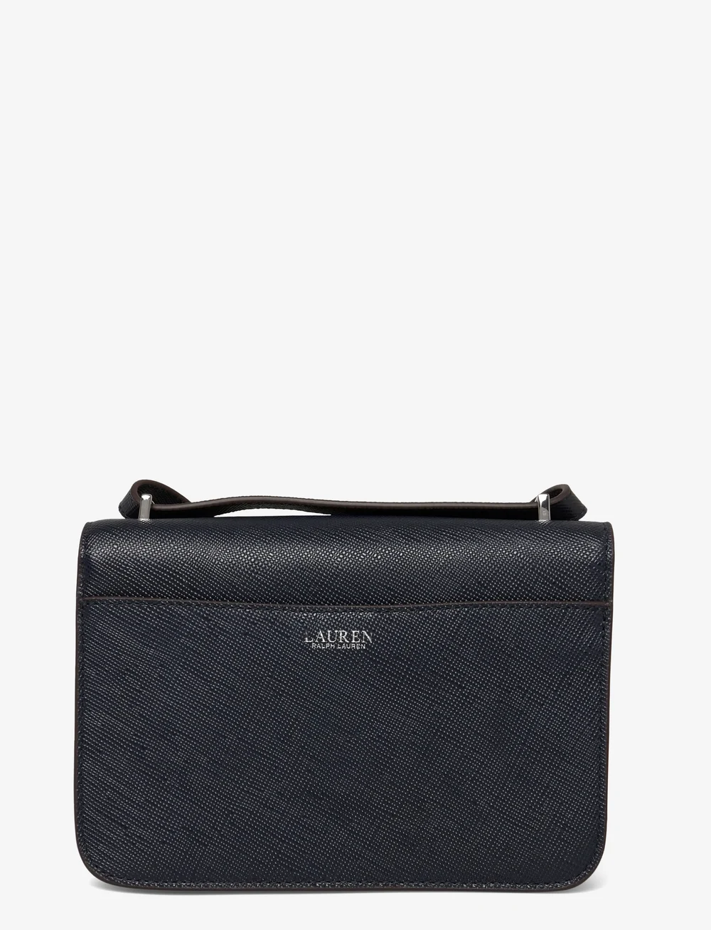 Lauren Ralph Lauren - Crosshatch Leather Medium Sophee Bag - crossbody bags - lauren navy - 1