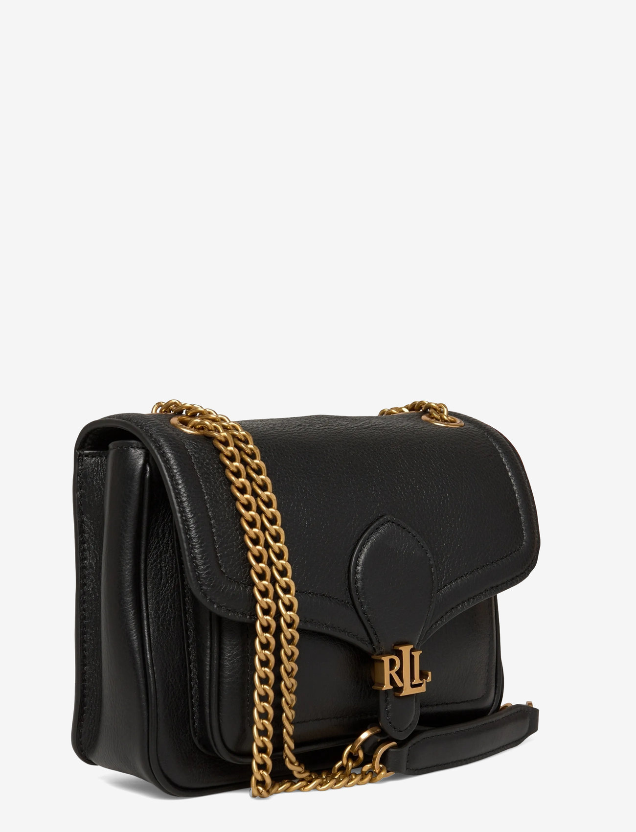 Lauren Ralph Lauren - Pebbled Small Bradley Convertible Bag - black - 2