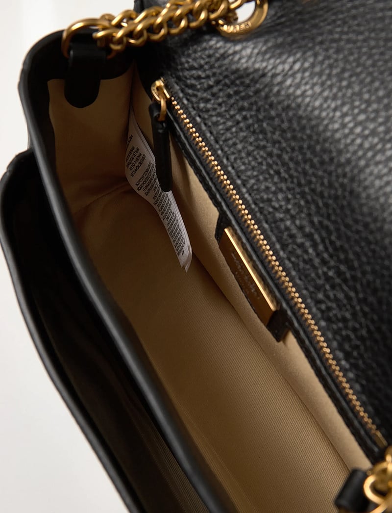 Lauren Ralph Lauren - Pebbled Small Bradley Convertible Bag - black - 4