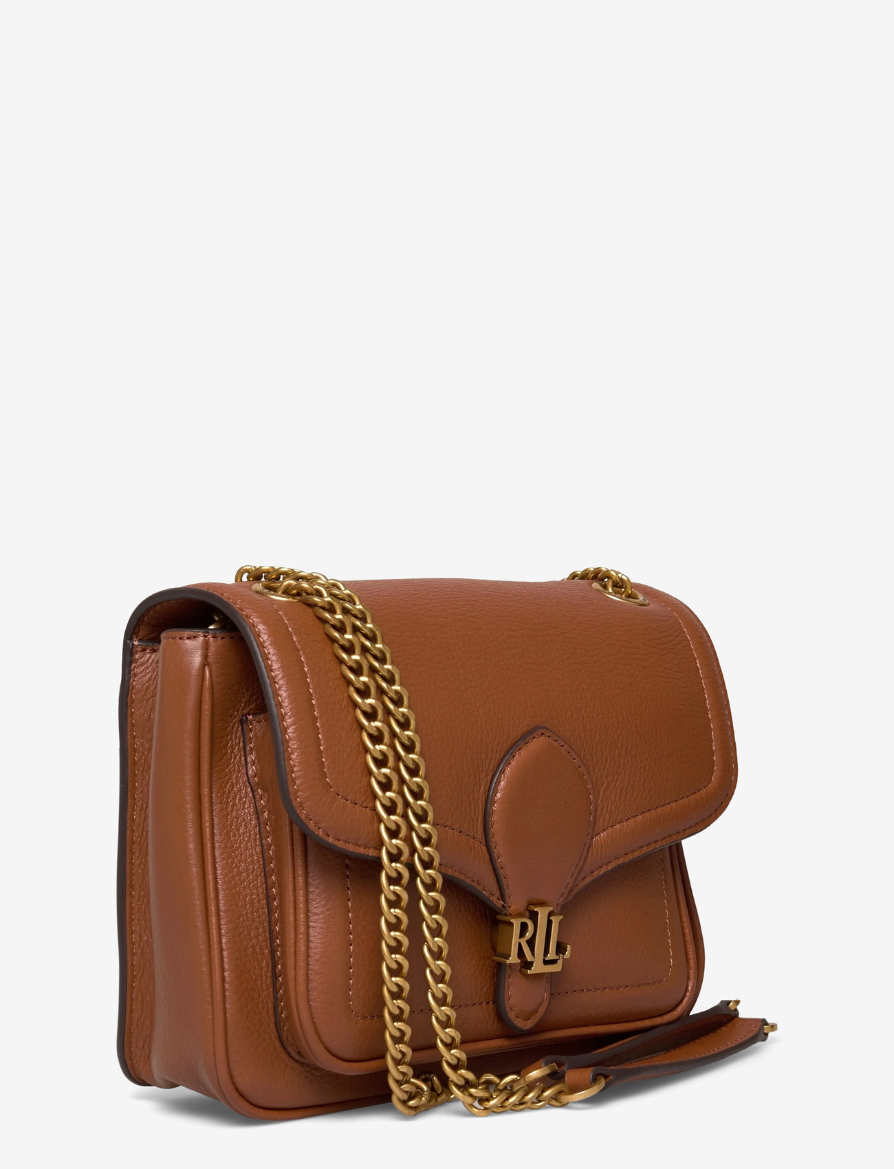 Lauren Ralph Lauren - Pebbled Small Bradley Convertible Bag - lauren tan - 2