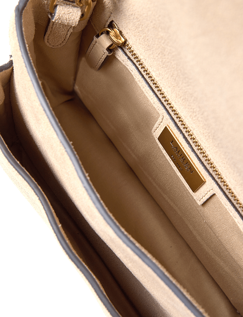 Lauren Ralph Lauren - Suede Small Bradley Convertible Bag - konfirmation - sand dune - 4
