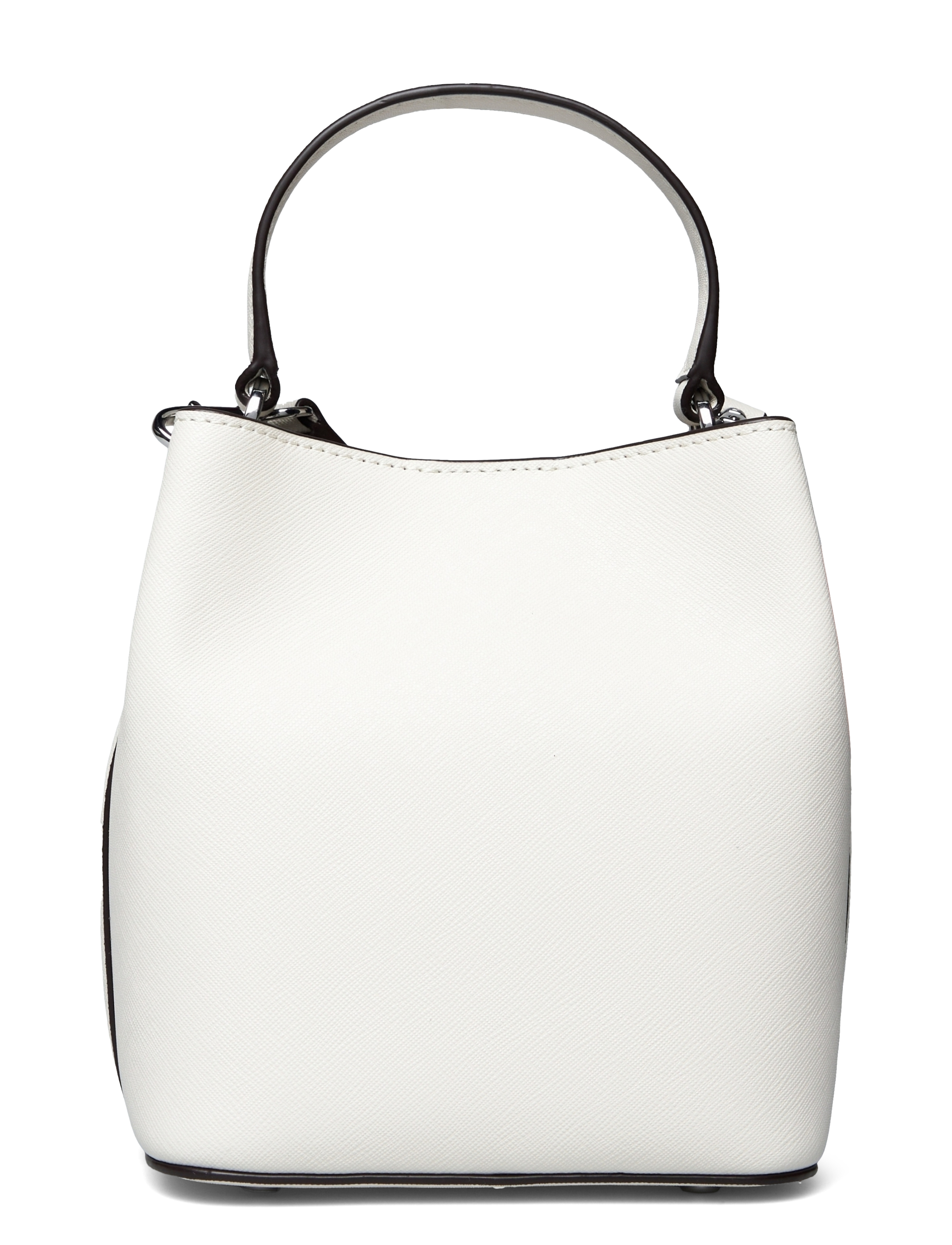 Lauren Ralph Lauren - Crosshatch Small Reese Bucket Bag - soft white - 1