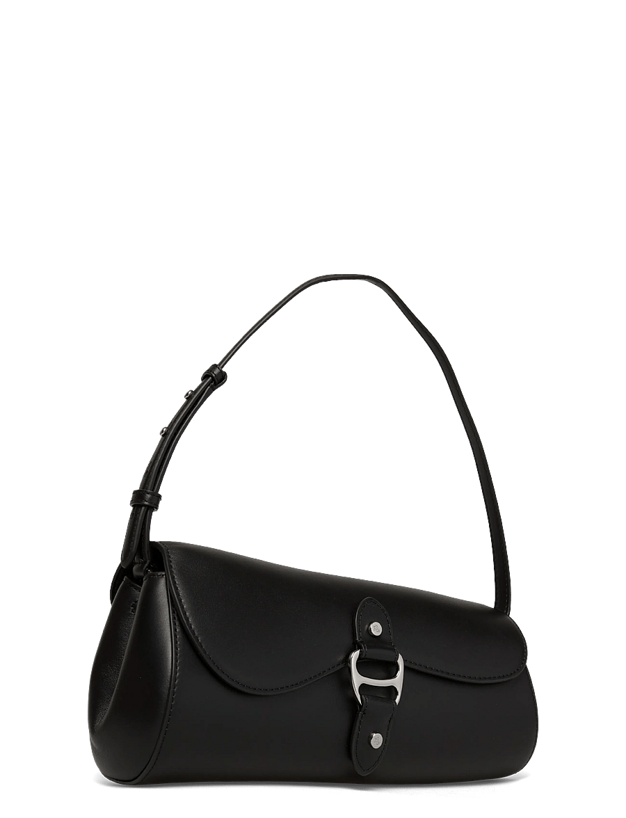 Lauren Ralph Lauren - Leather Medium Tasha East-West Bag - alltags-style - black - 2