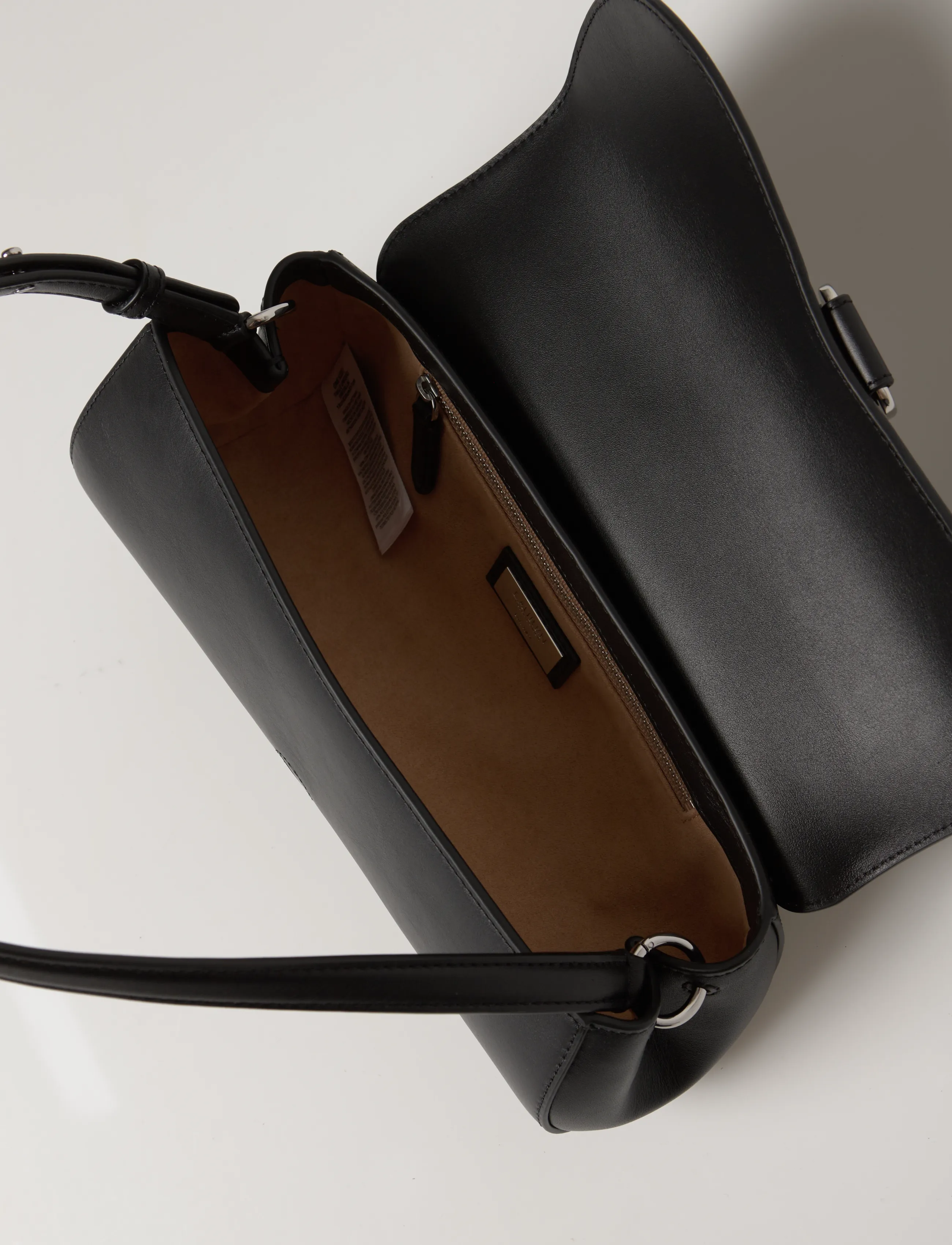 Lauren Ralph Lauren - Leather Medium Tasha East-West Bag - everyday style - black - 4