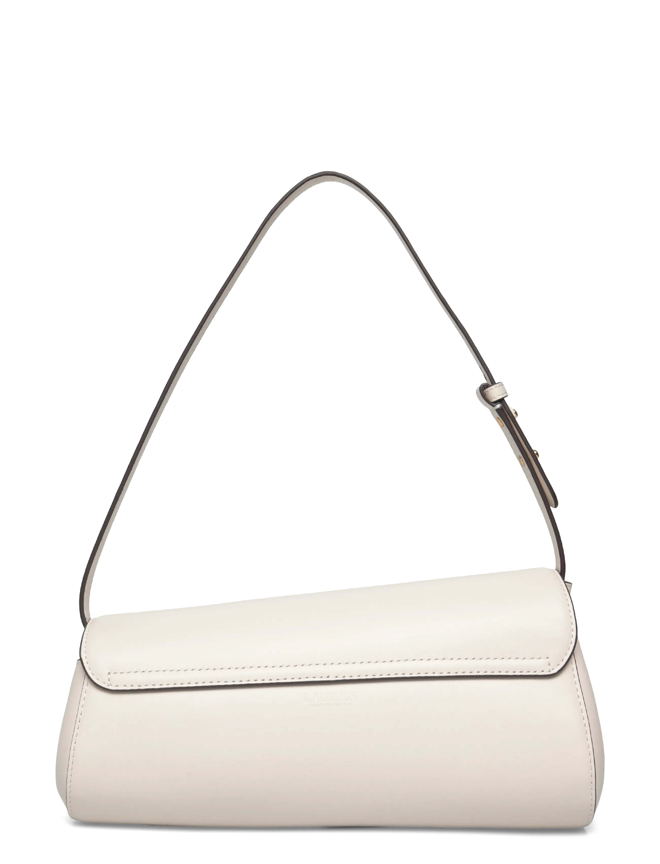 Lauren Ralph Lauren - Leather Medium Tasha East-West Bag - hverdags stil - soft white - 1