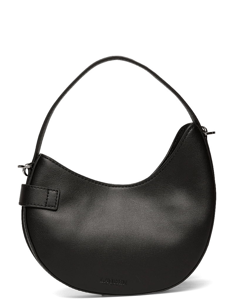 Lauren Ralph Lauren - NATURAL SMTH LEATHR-TASHA SM CRS-CX - crossbody bags - black - 1