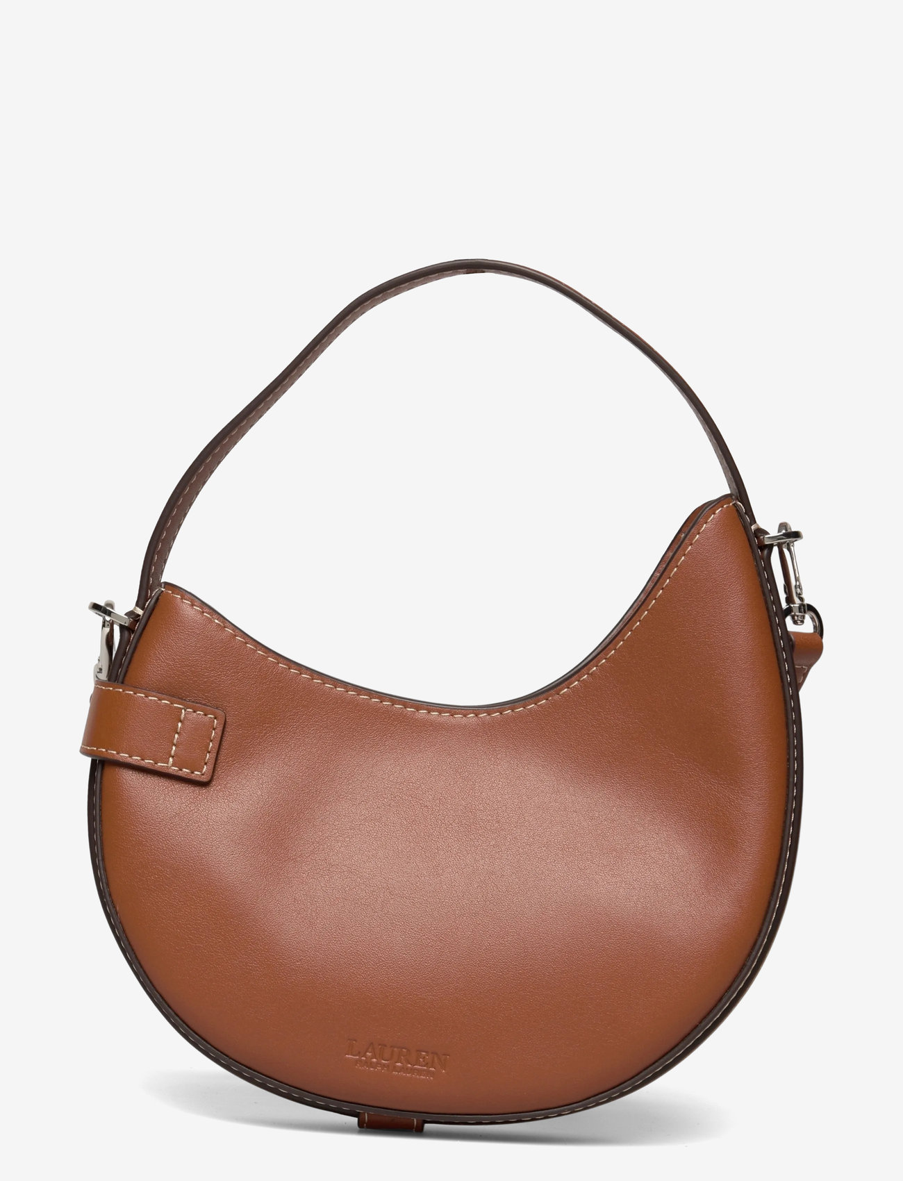 Lauren Ralph Lauren - Leather Small Tasha Crossbody Bag - crossbody bags - lauren tan - 1