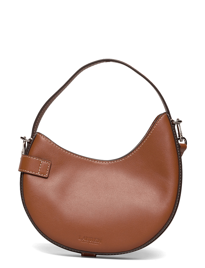 Lauren Ralph Lauren - Leather Small Tasha Crossbody Bag - crossbody bags - lauren tan - 1