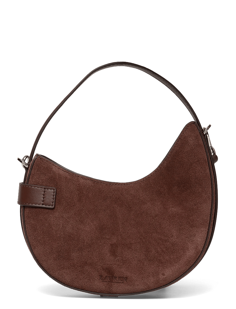 Lauren Ralph Lauren - Suede Small Tasha Crossbody Bag - mados tendencijos - dark hickory - 1